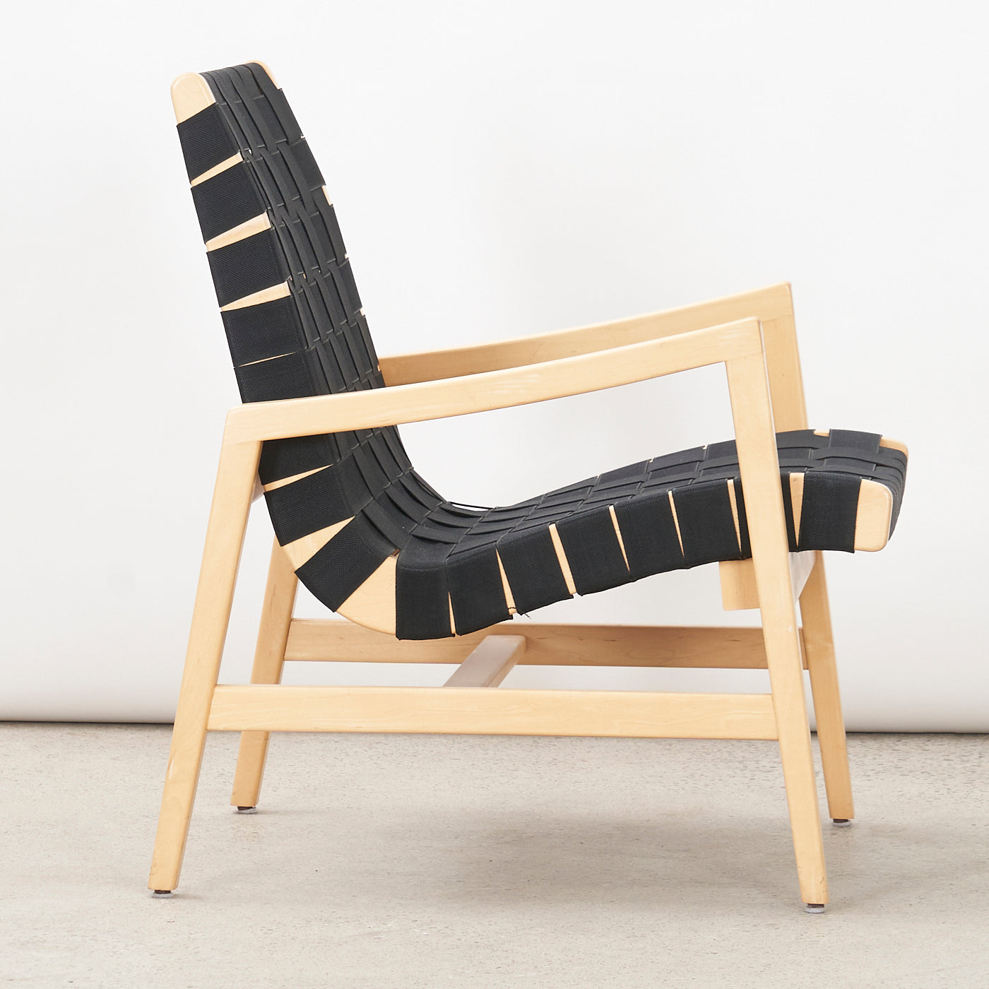 Maple Risom Lounge Chair for Knoll