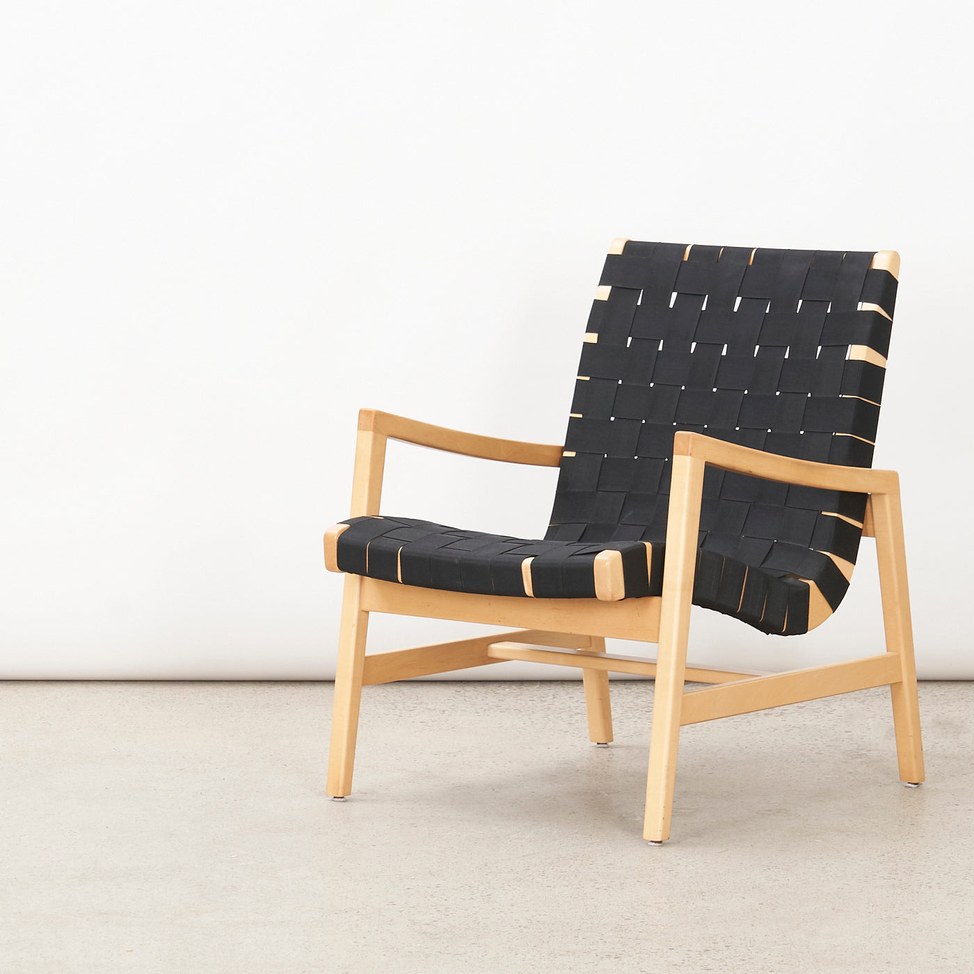 Maple Risom Lounge Chair for Knoll