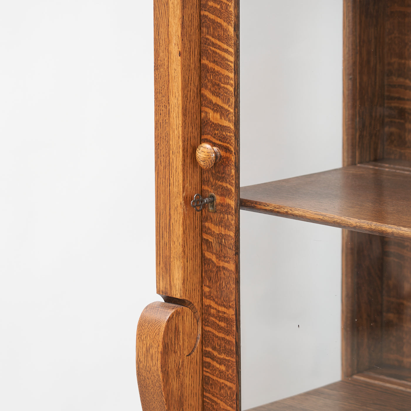 Vintage Quarter Sawn Oak Cabinet