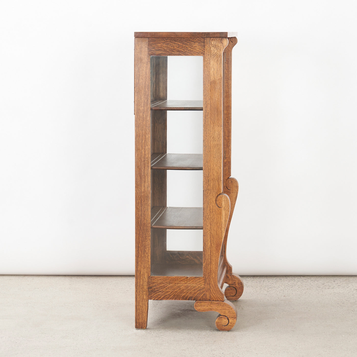 Vintage Quarter Sawn Oak Cabinet