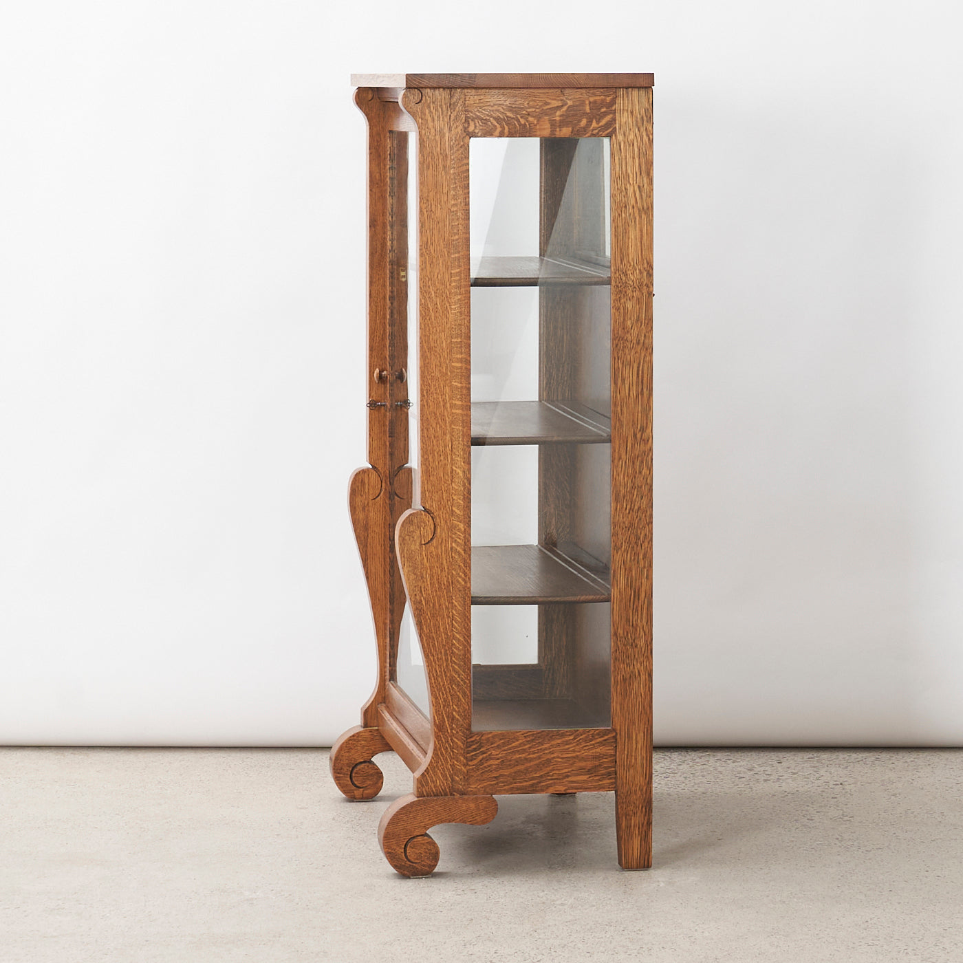 Vintage Quarter Sawn Oak Cabinet