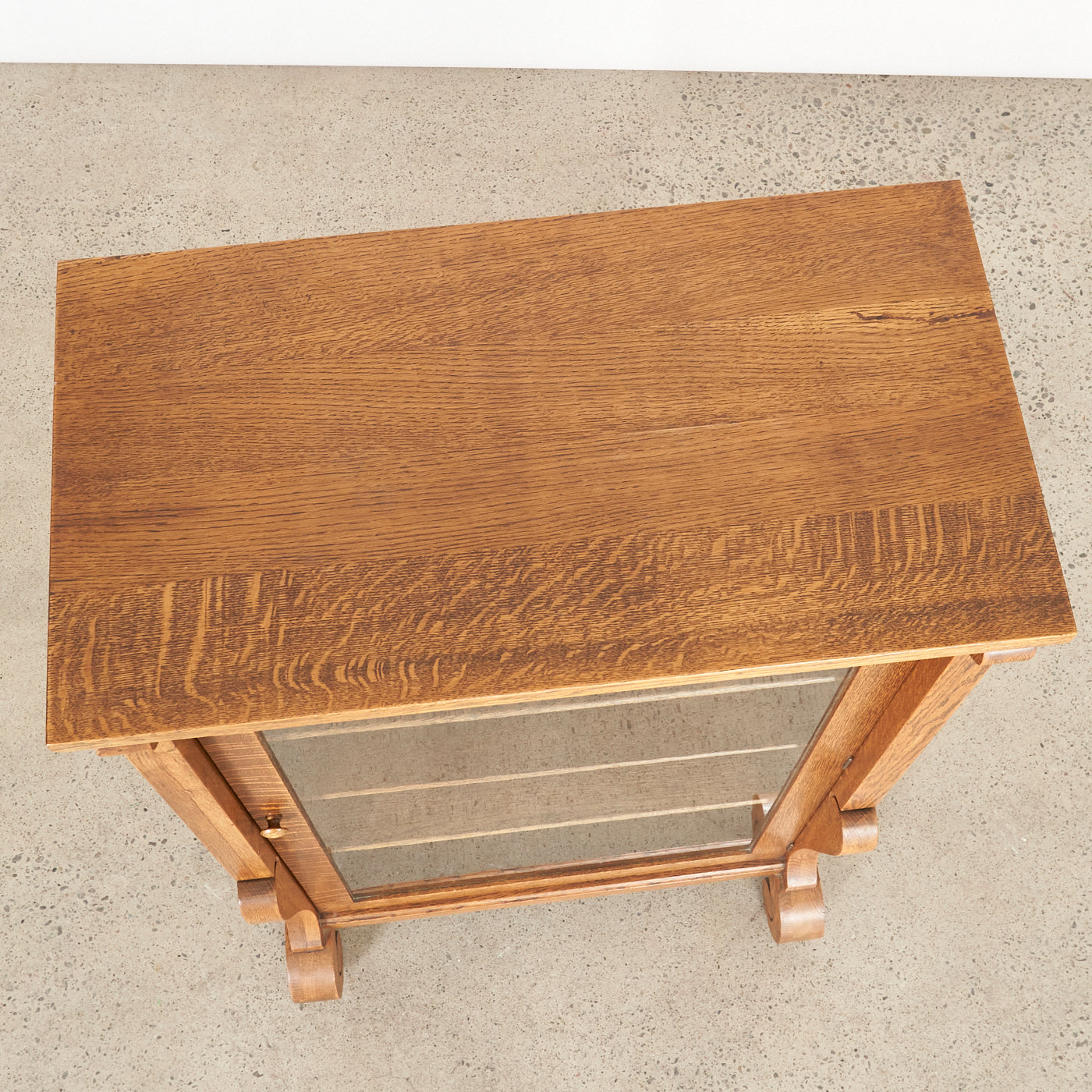 Vintage Quarter Sawn Oak Cabinet