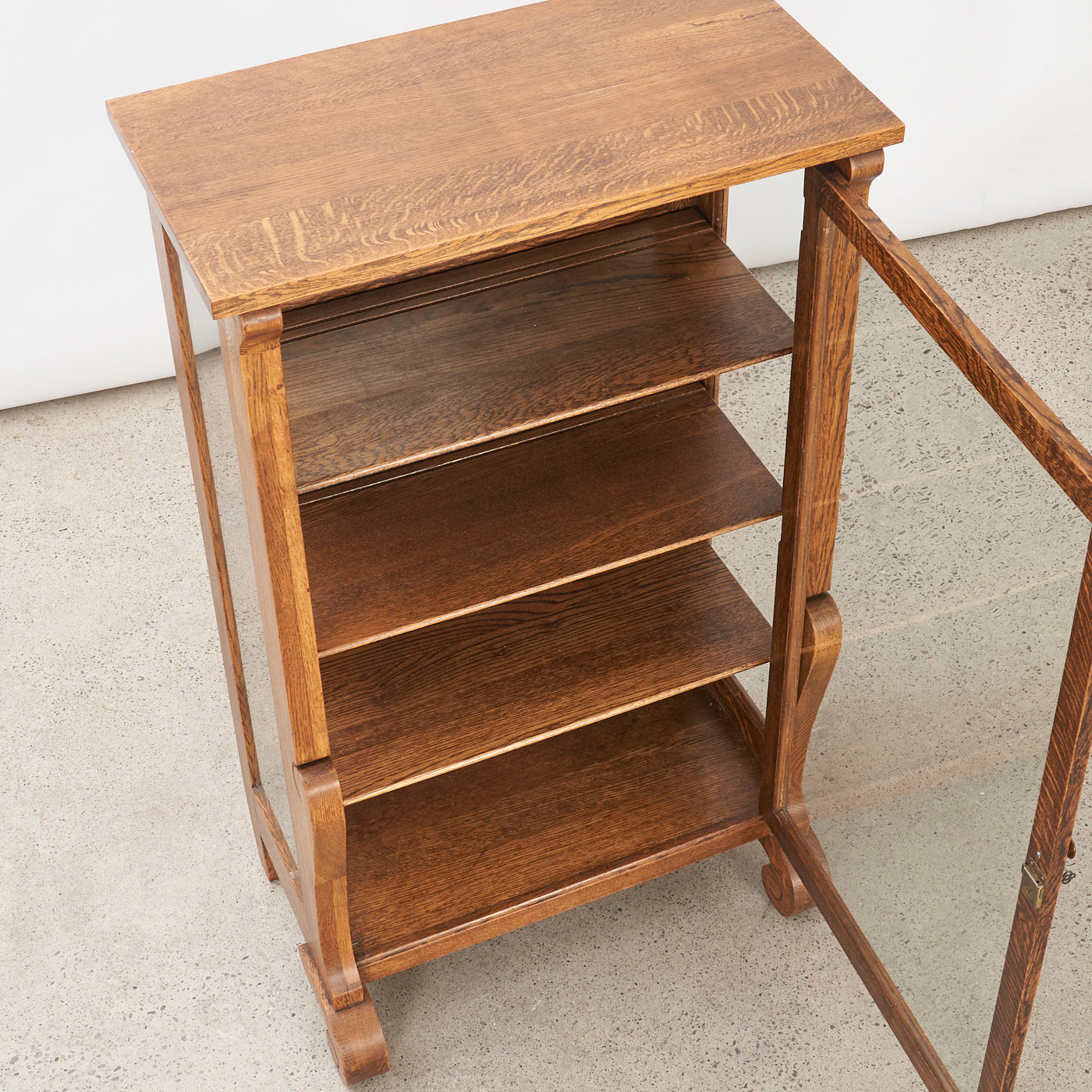 Vintage Quarter Sawn Oak Cabinet