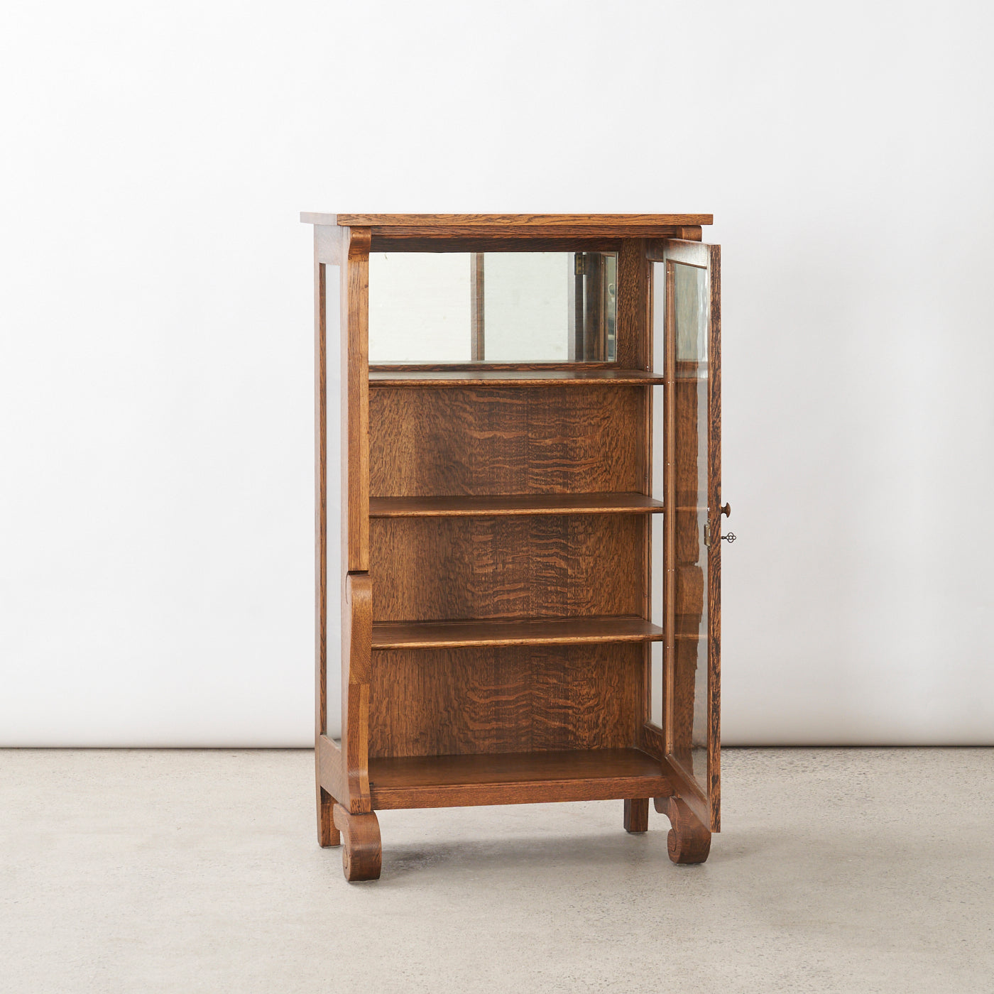 Vintage Quarter Sawn Oak Cabinet