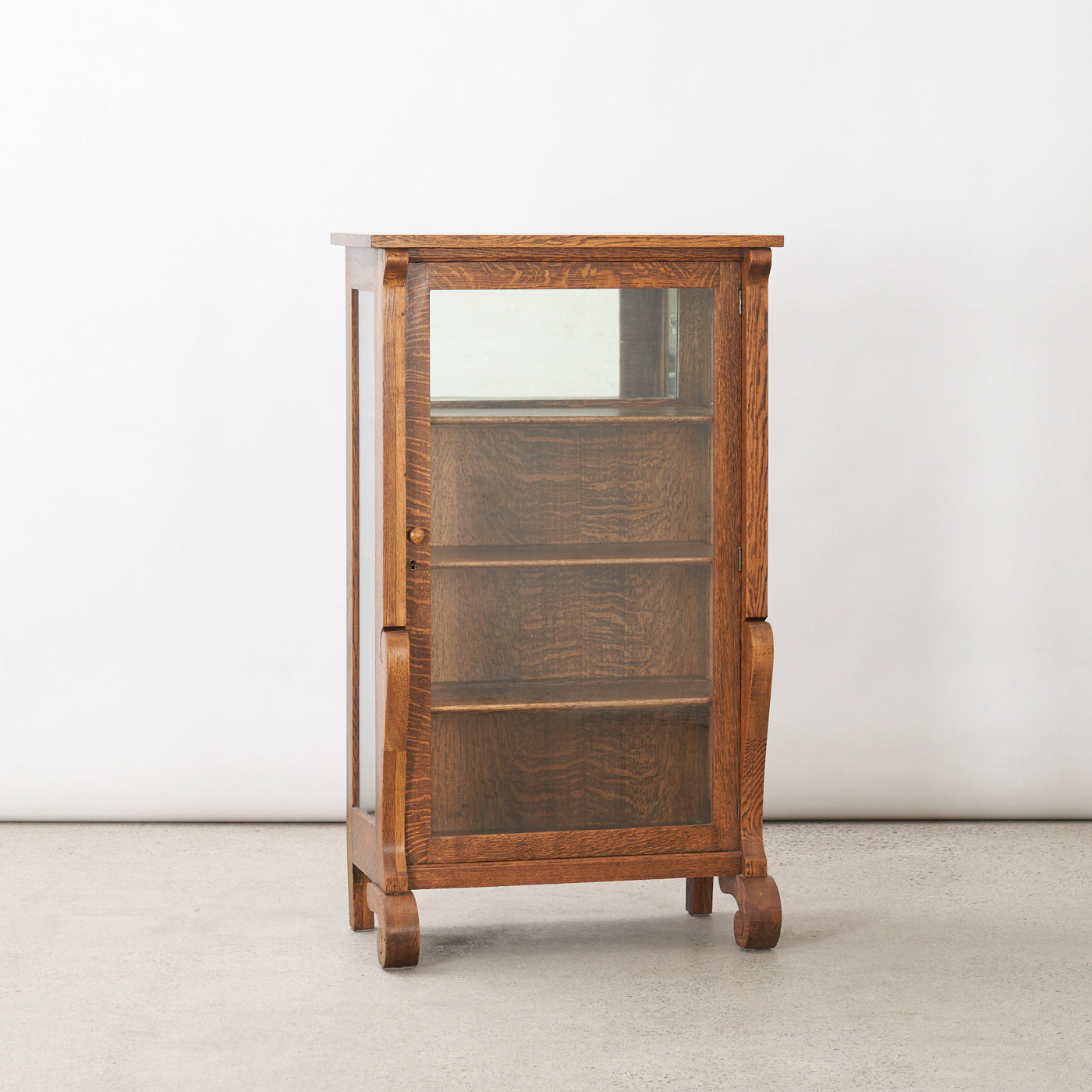 Vintage Quarter Sawn Oak Cabinet