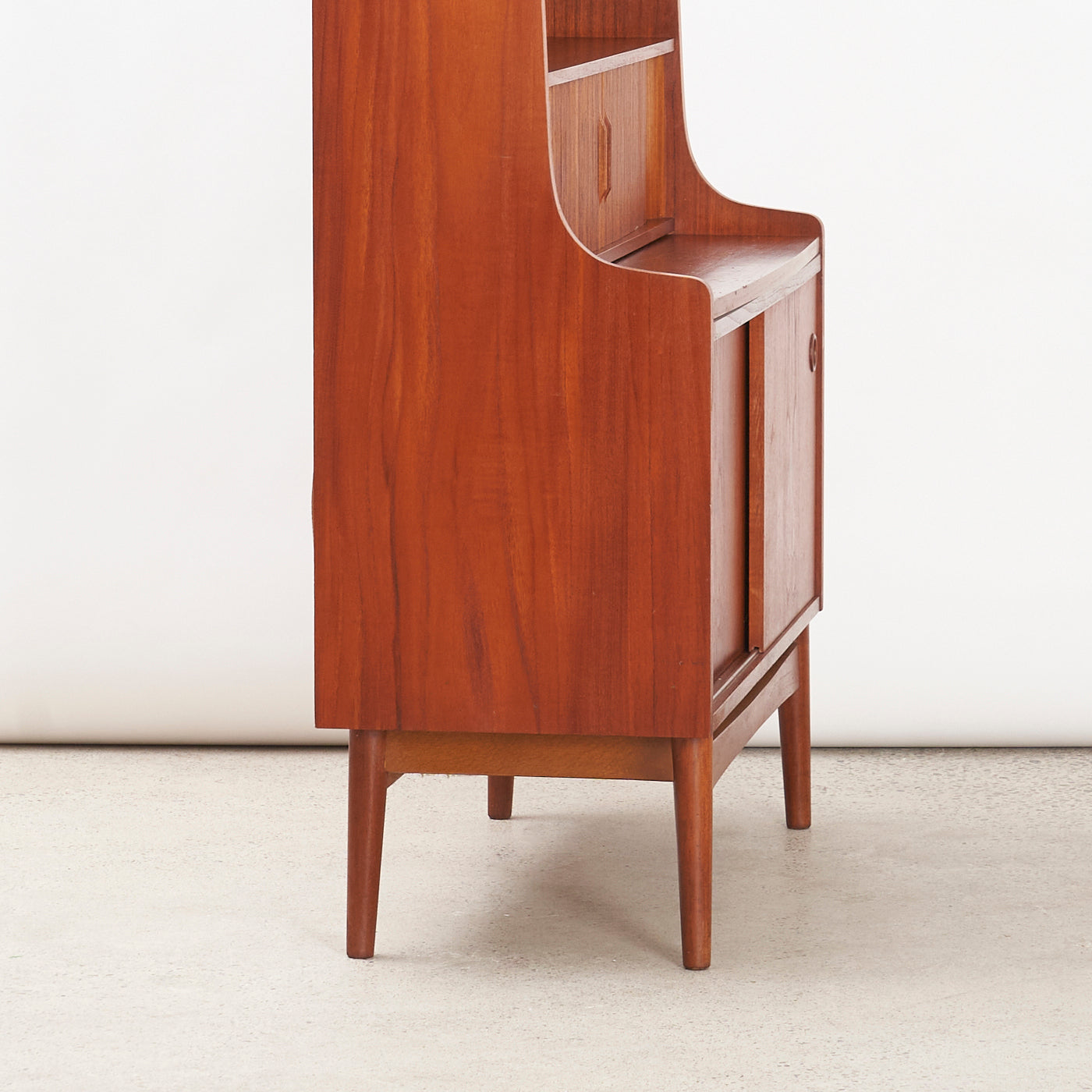 Teak Secretary Desk by Johannes Sorth for Bornholms Möbelfabrik, Denmark
