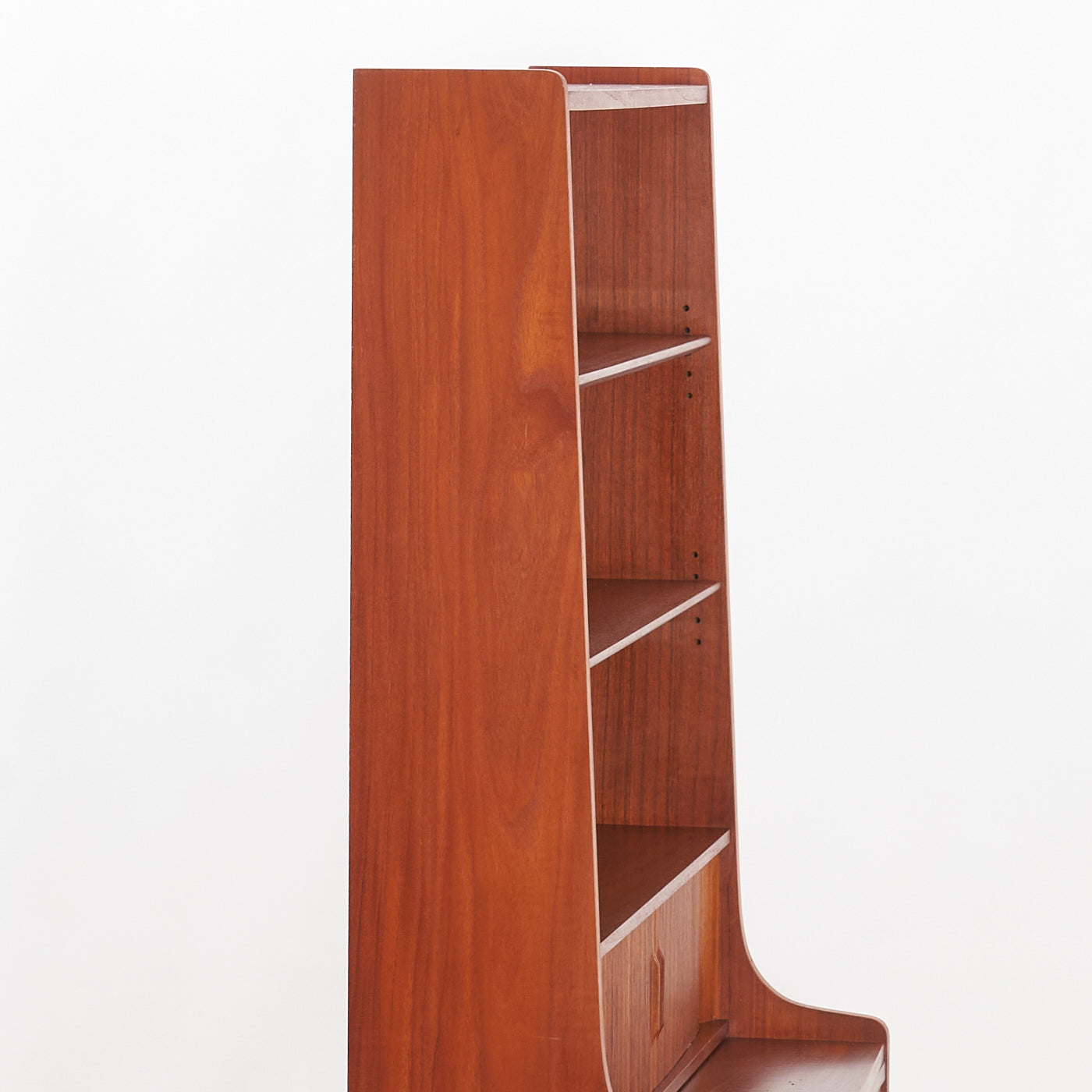 Teak Secretary Desk by Johannes Sorth for Bornholms Möbelfabrik, Denmark