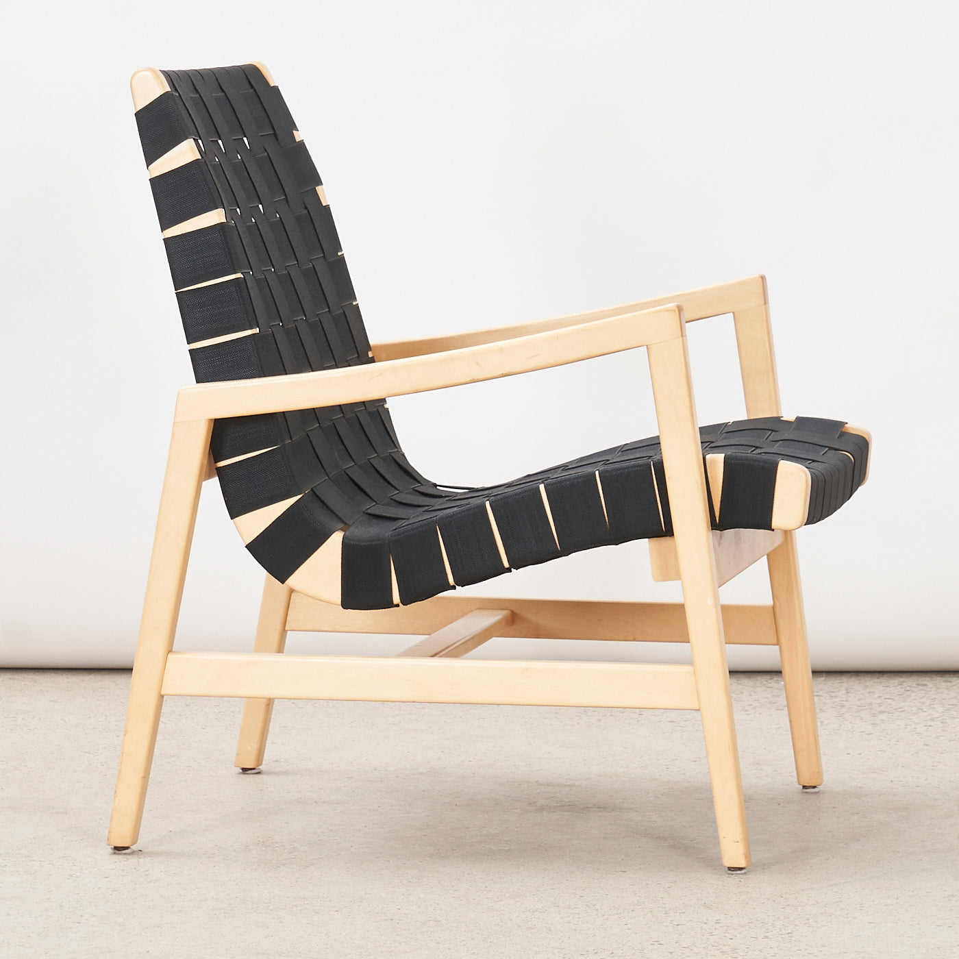 Maple Risom Lounge Chair for Knoll
