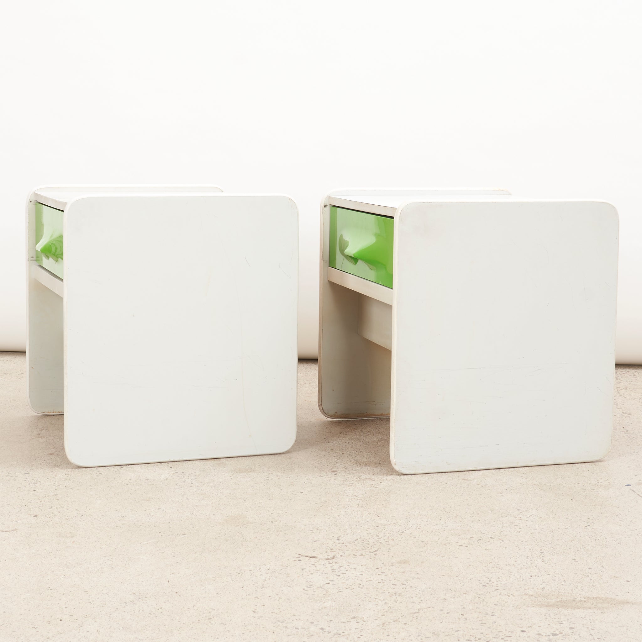 Pair of Nightstands by Giovanni Maur for Treco