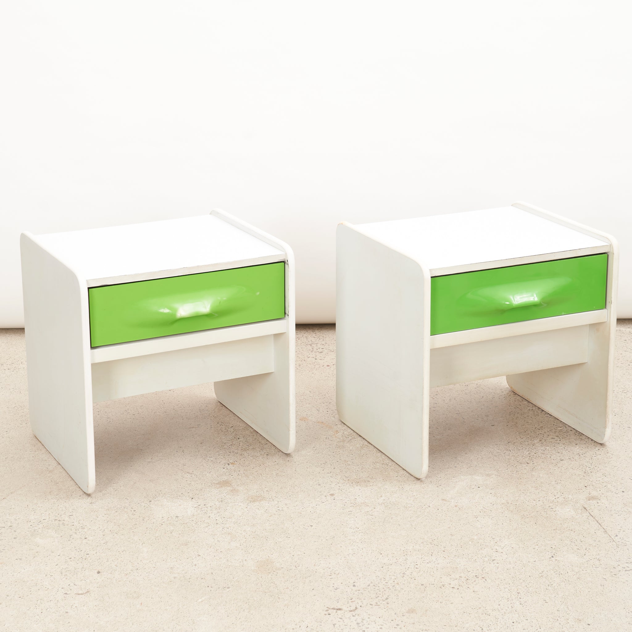 Pair of Nightstands by Giovanni Maur for Treco