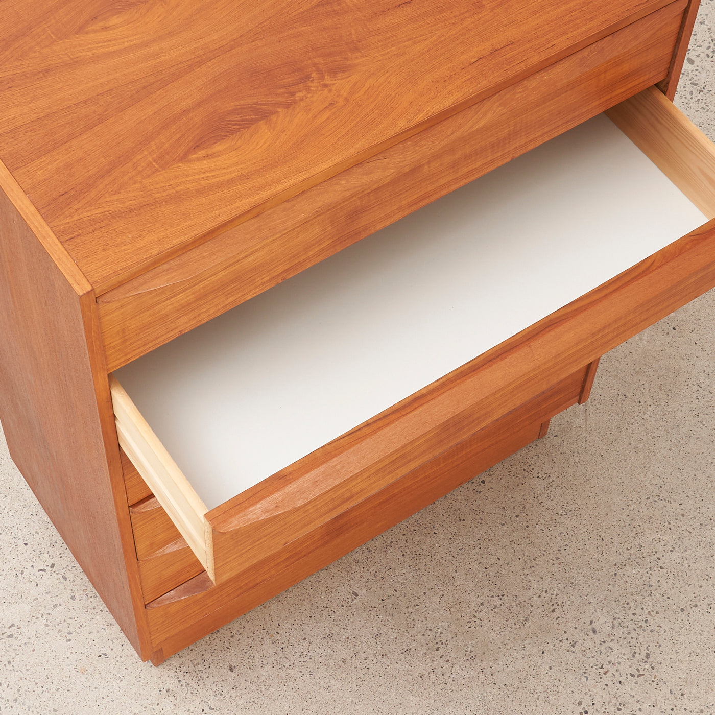 Teak 6-Drawer Dresser