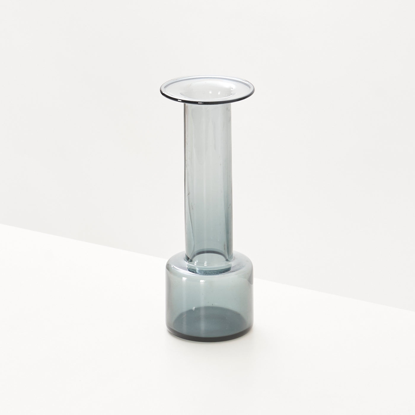 Smoked Glass Vase by Holmegaard, Denmark