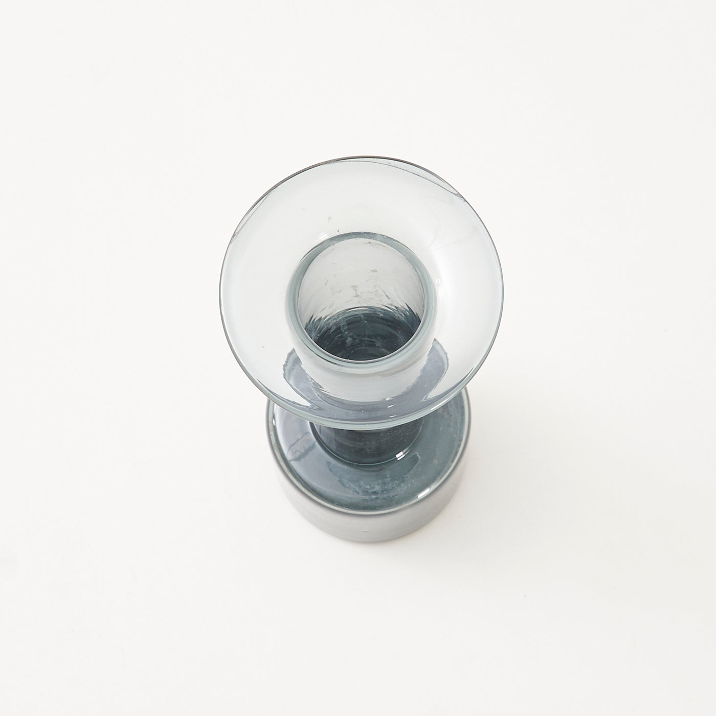 Smoked Glass Vase by Holmegaard, Denmark