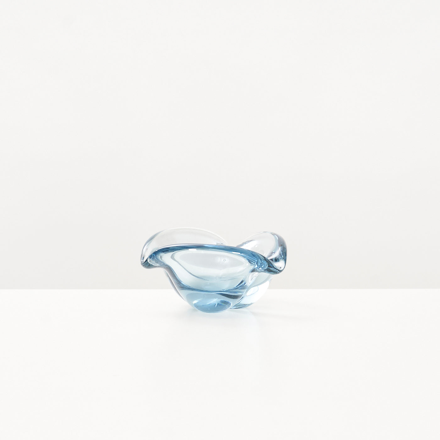 Fluted Glass Ashtray by Holmegaard, Denmark