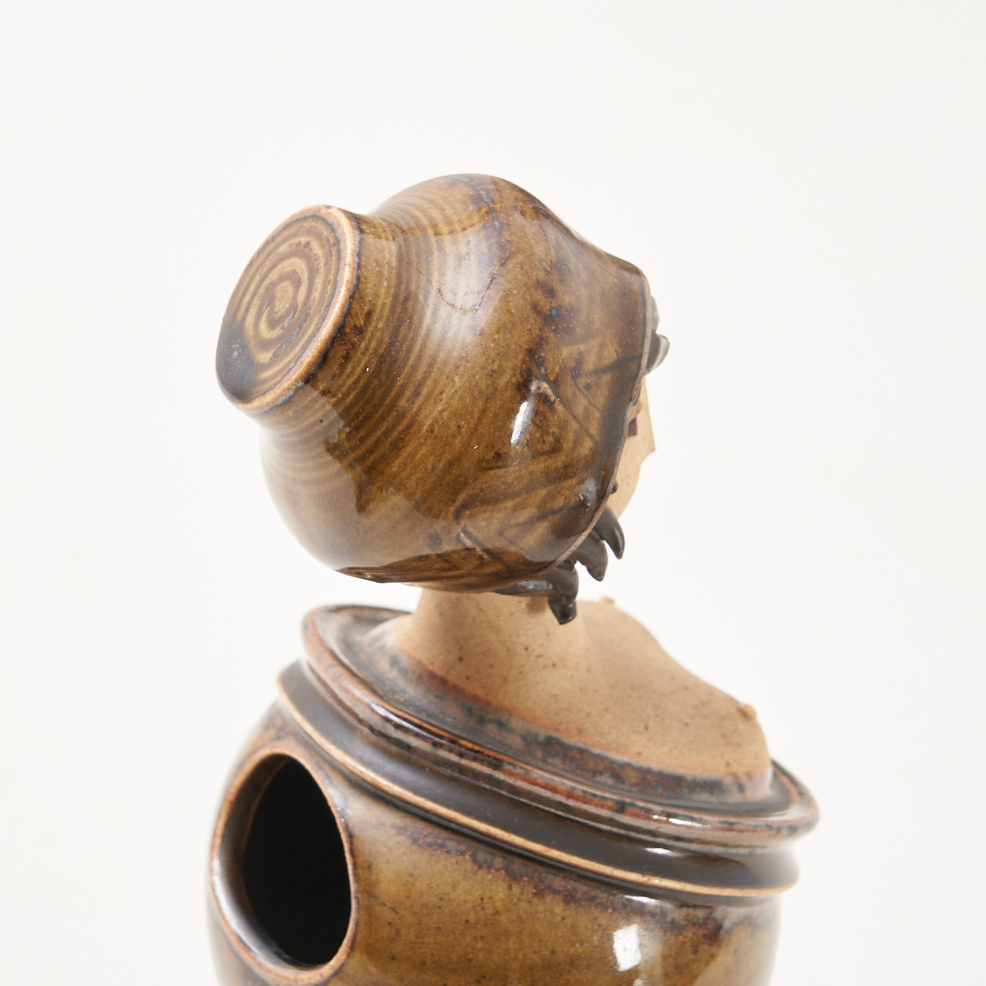 Ceramic Figurine Vase by Jacob Bang, Denmark