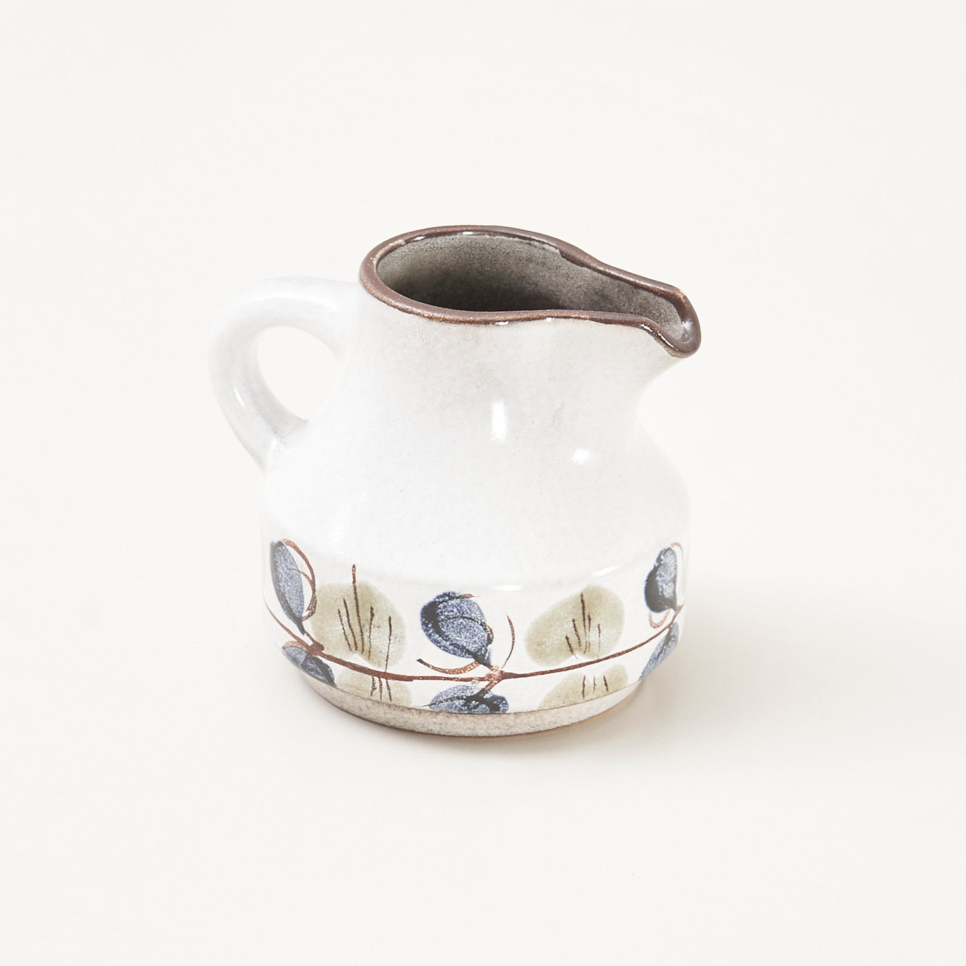 Ceramic Cream Pitcher by Nideville, France