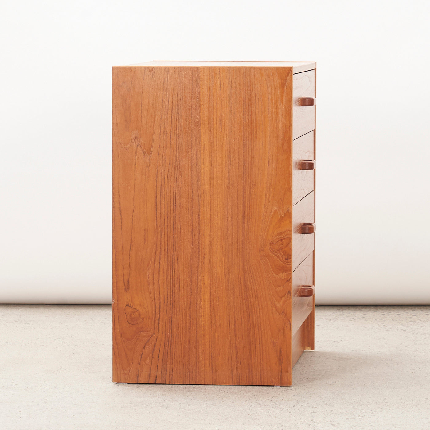 Small Teak 4-Drawer Dresser, Denmark