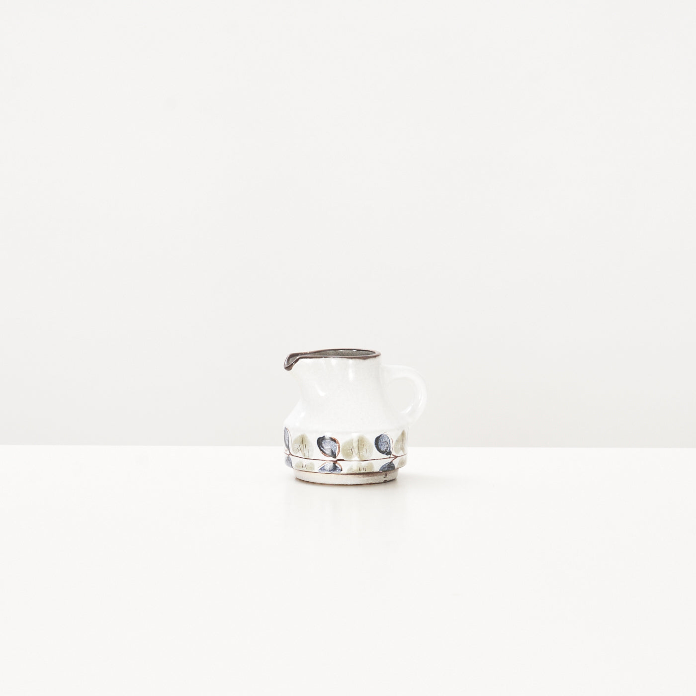 Ceramic Cream Pitcher by Nideville, France
