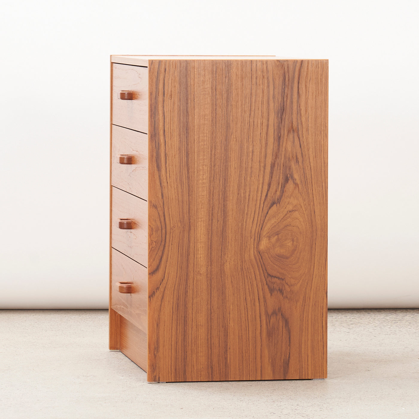 Small Teak 4-Drawer Dresser, Denmark