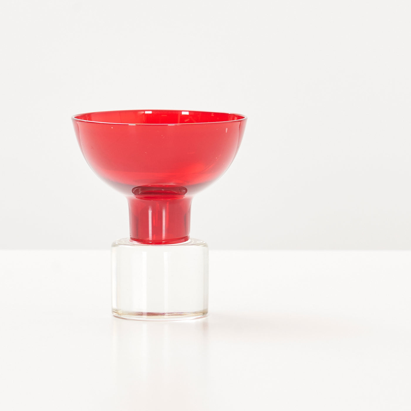 Small Glass Candle Holder