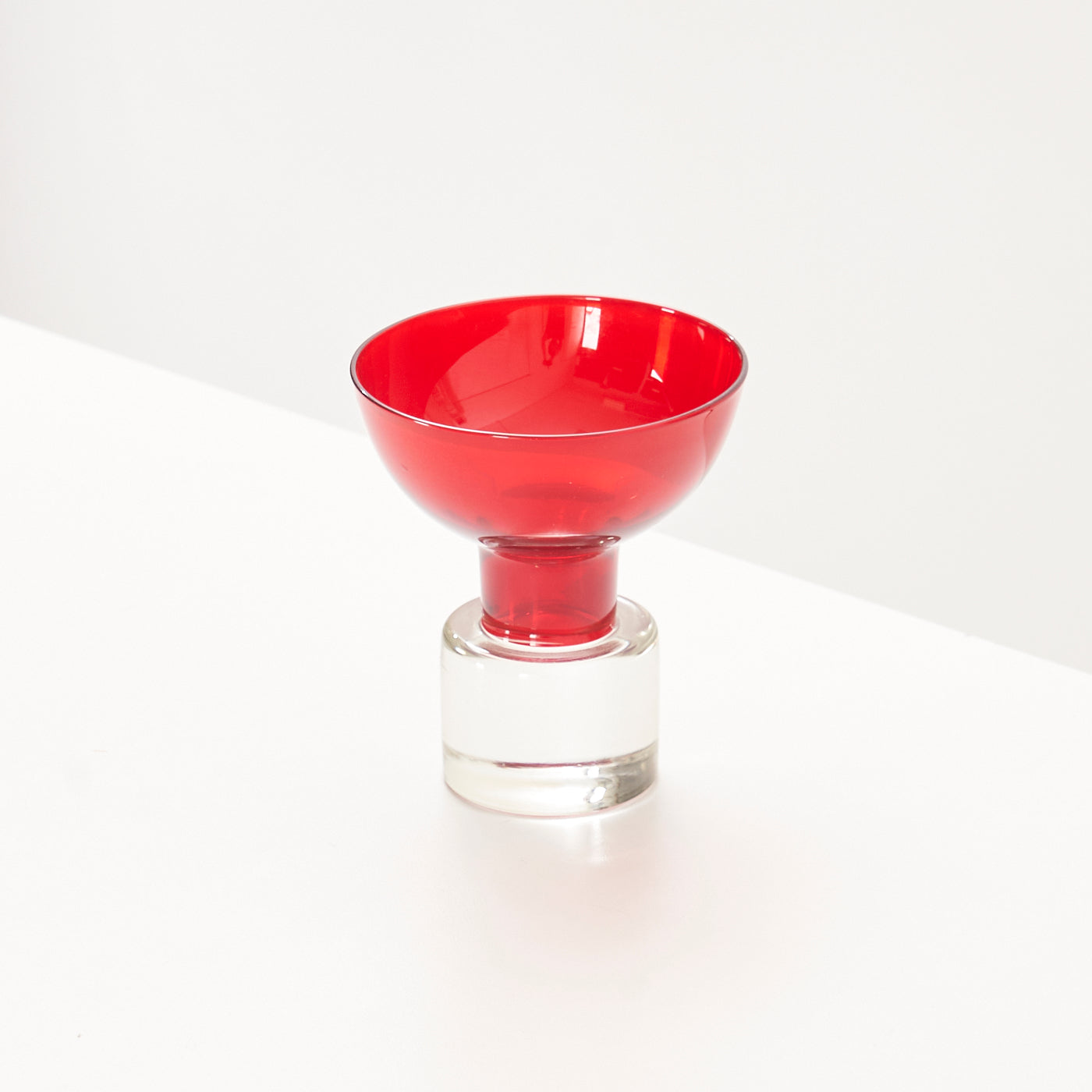 Small Glass Candle Holder