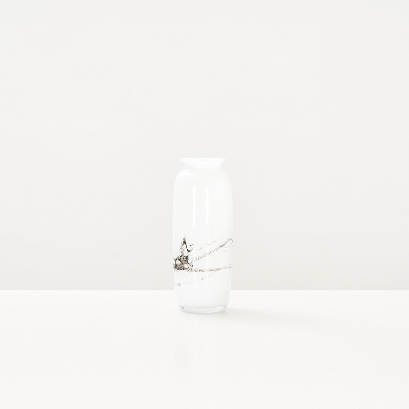 Small Art Glass Sakura Vase by Holmegaard, Denmark
