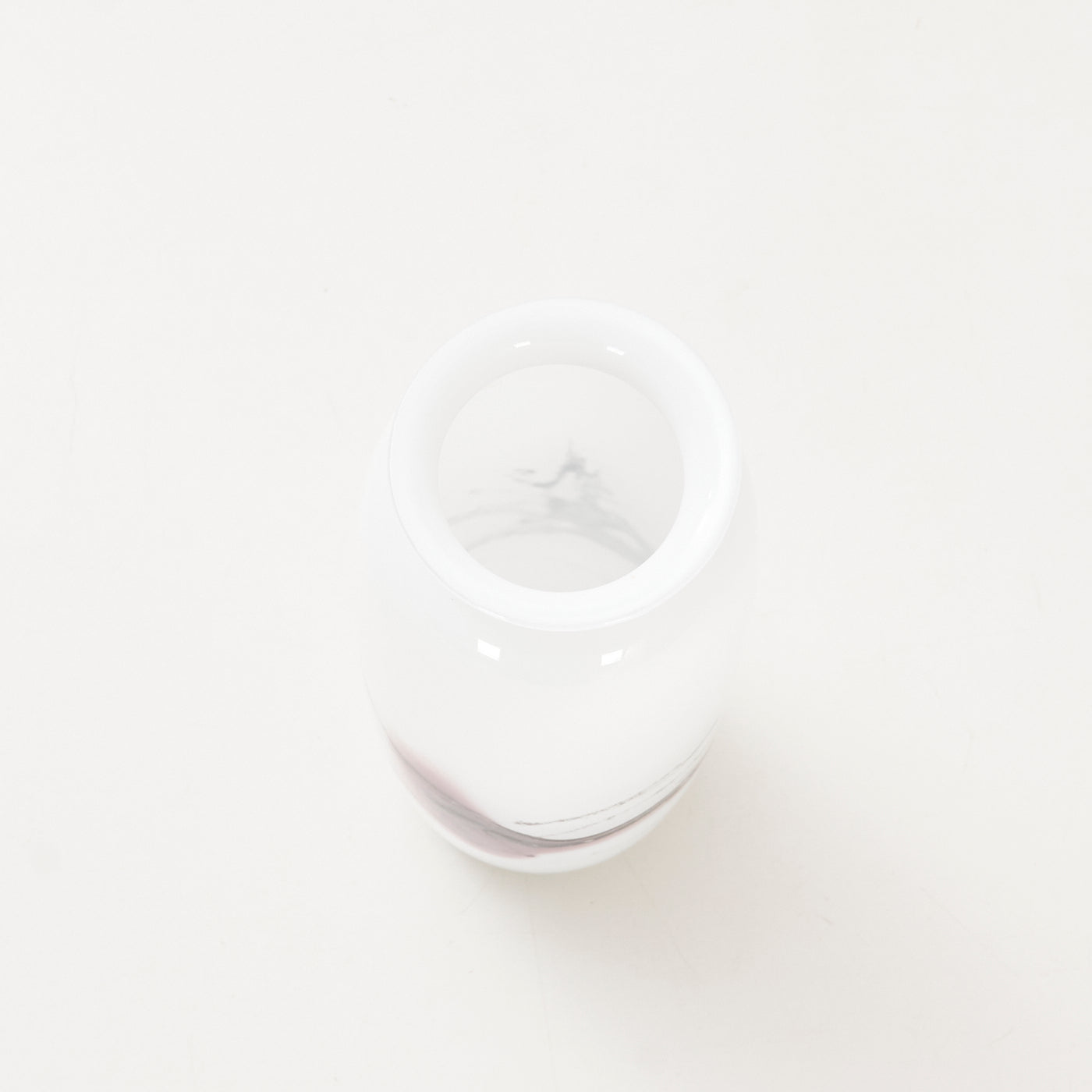 Small Art Glass Sakura Vase by Holmegaard, Denmark