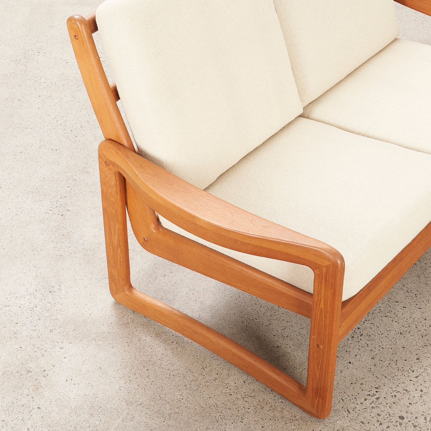 Teak Loveseat