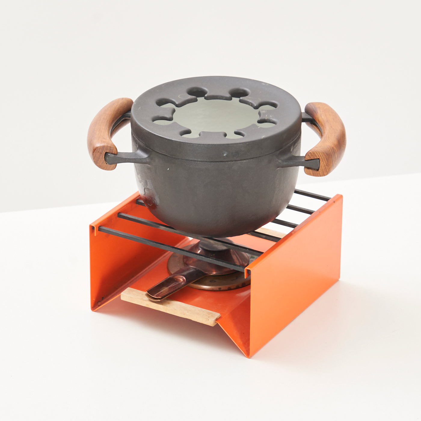 Vintage Fondue Set by Nissen, Denmark