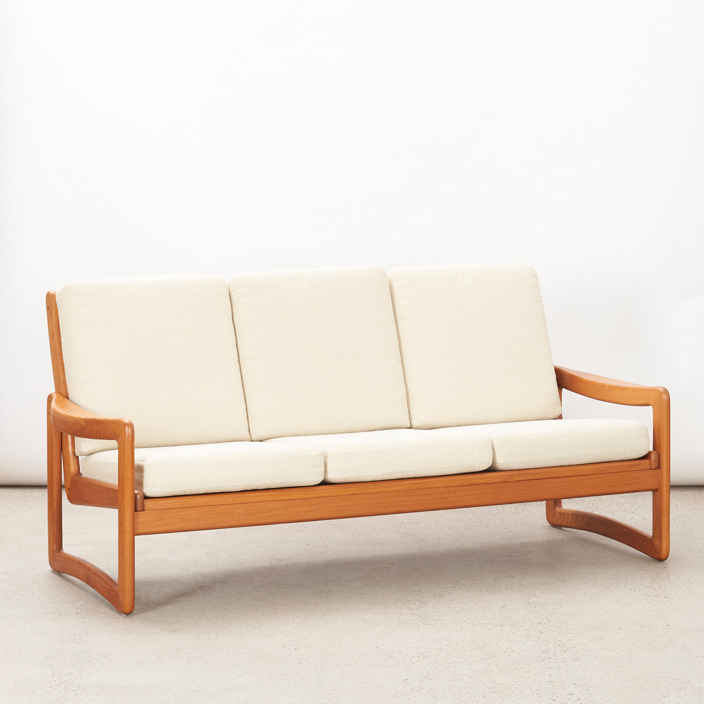 Teak 3 Seater Sofa