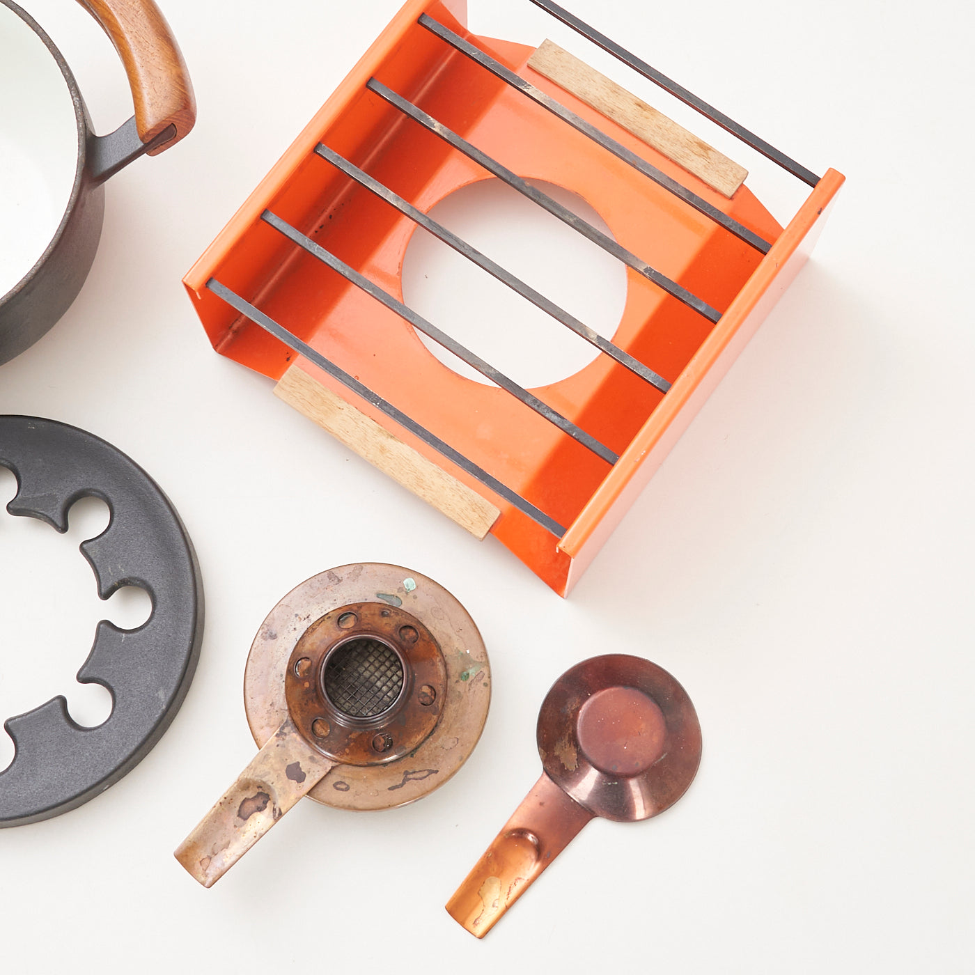 Vintage Fondue Set by Nissen, Denmark
