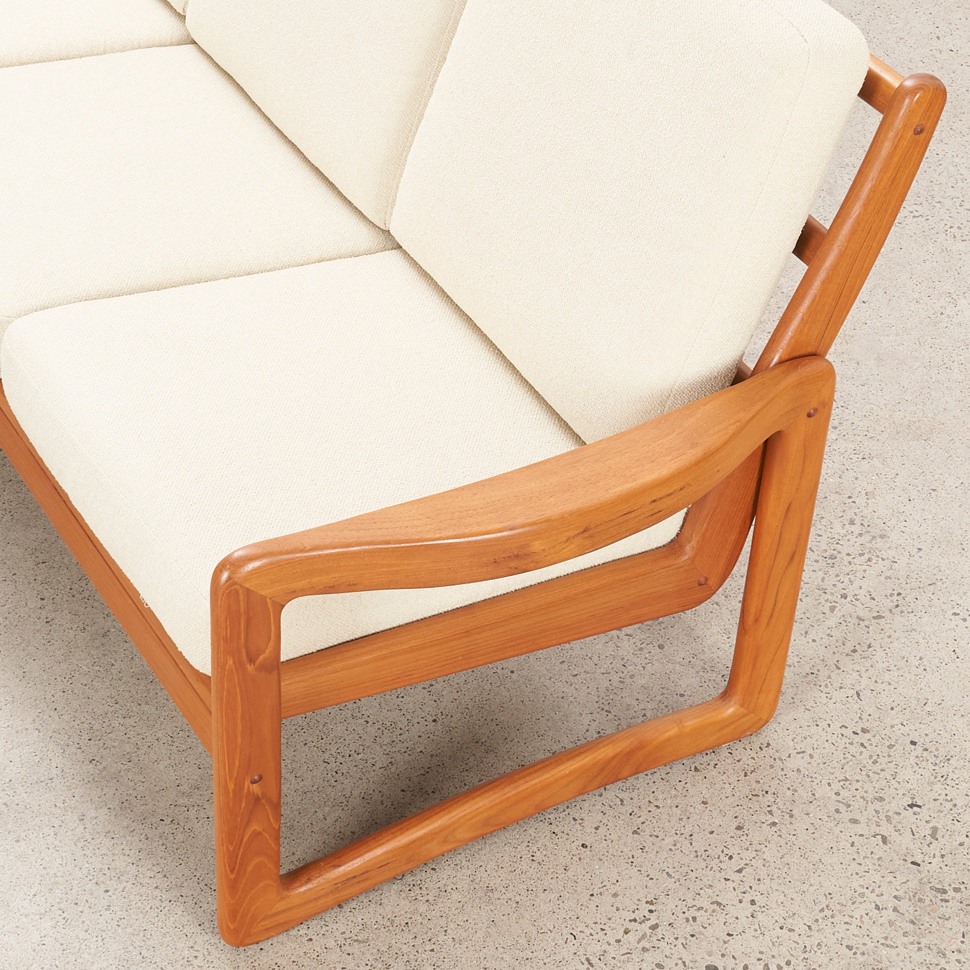 Teak 3 Seater Sofa