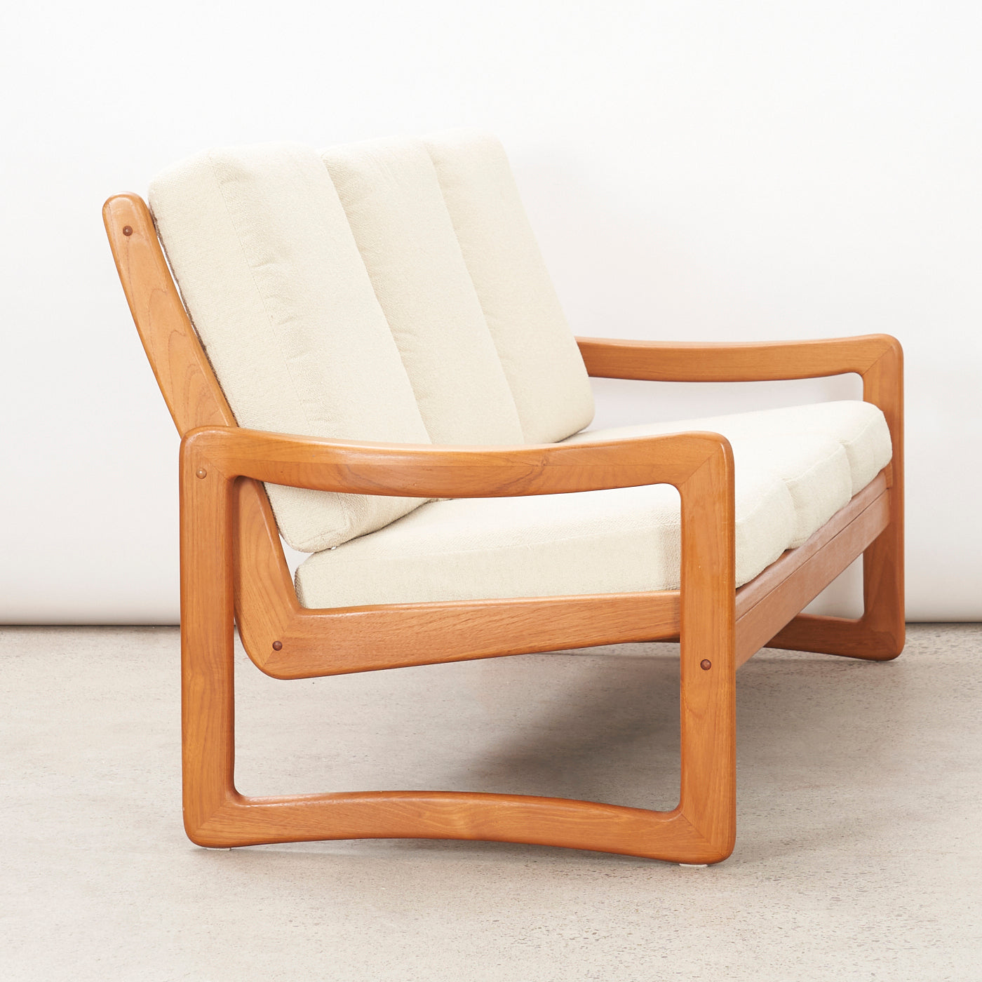 Teak 3 Seater Sofa