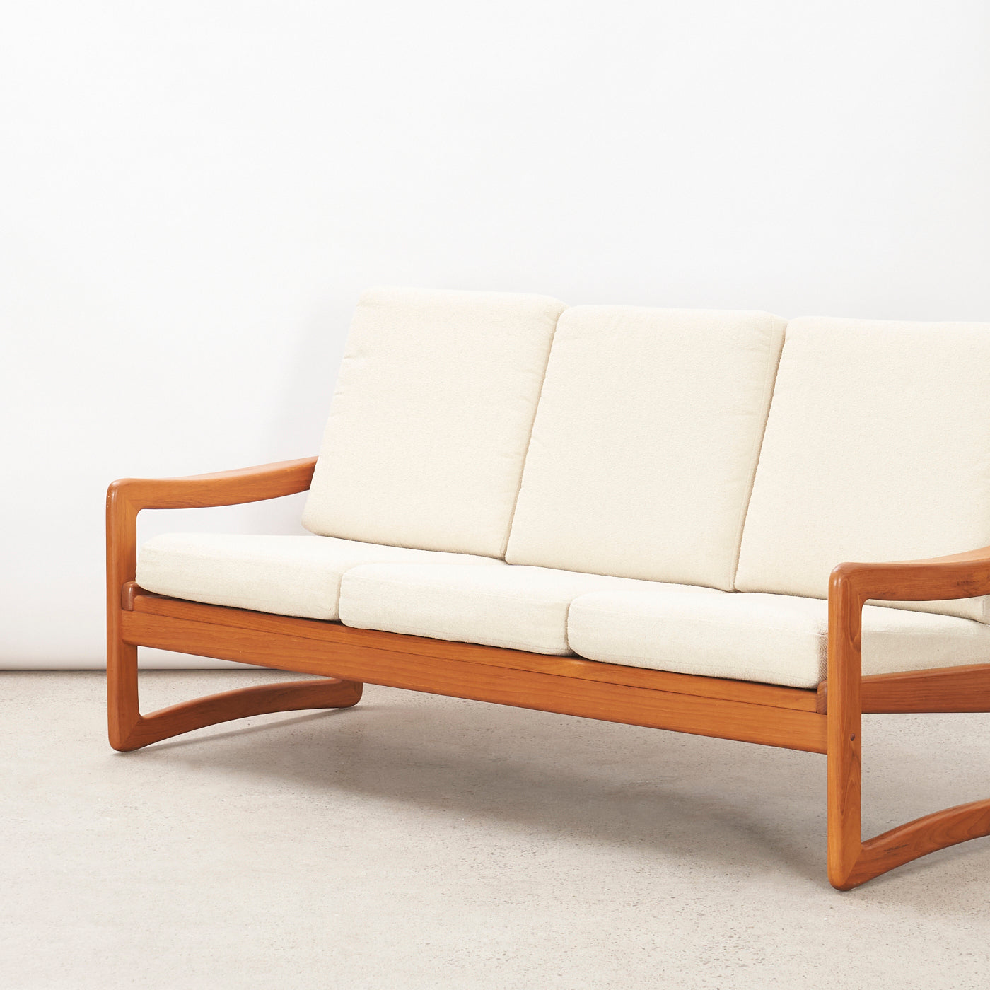 Teak 3 Seater Sofa