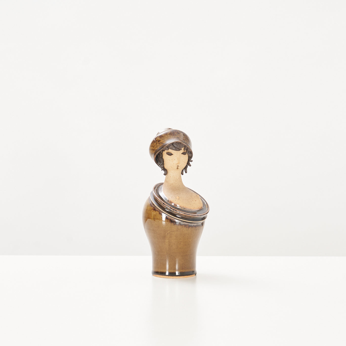 Ceramic Figurine Vase by Jacob Bang, Denmark