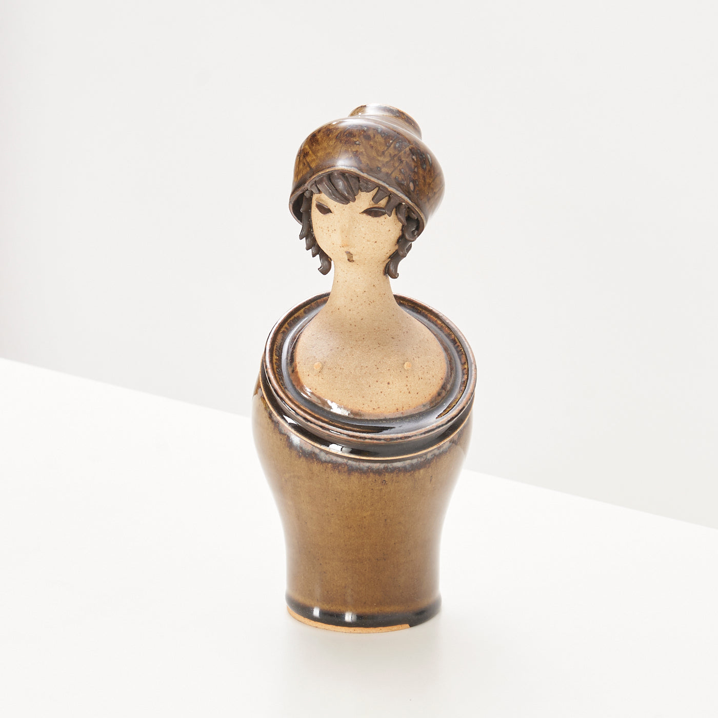 Ceramic Figurine Vase by Jacob Bang, Denmark