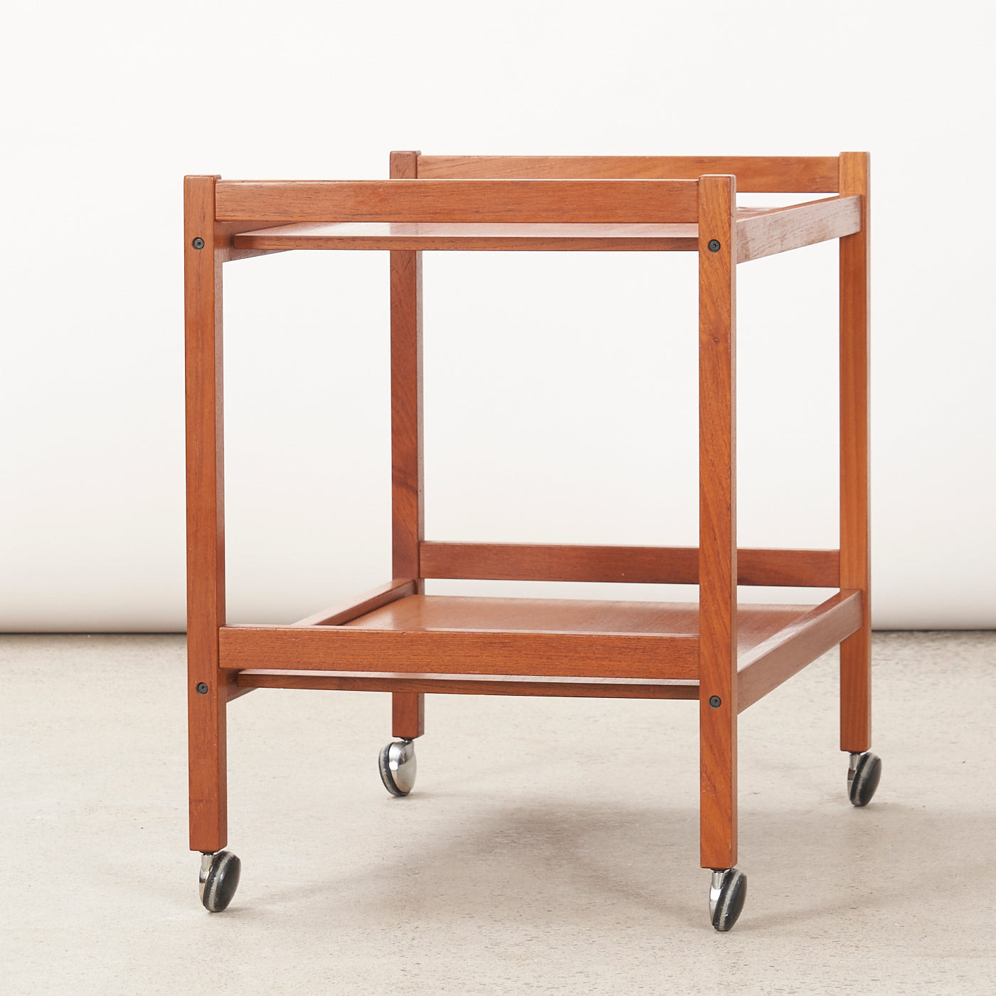 Teak Tile Top Bar Cart, Denmark