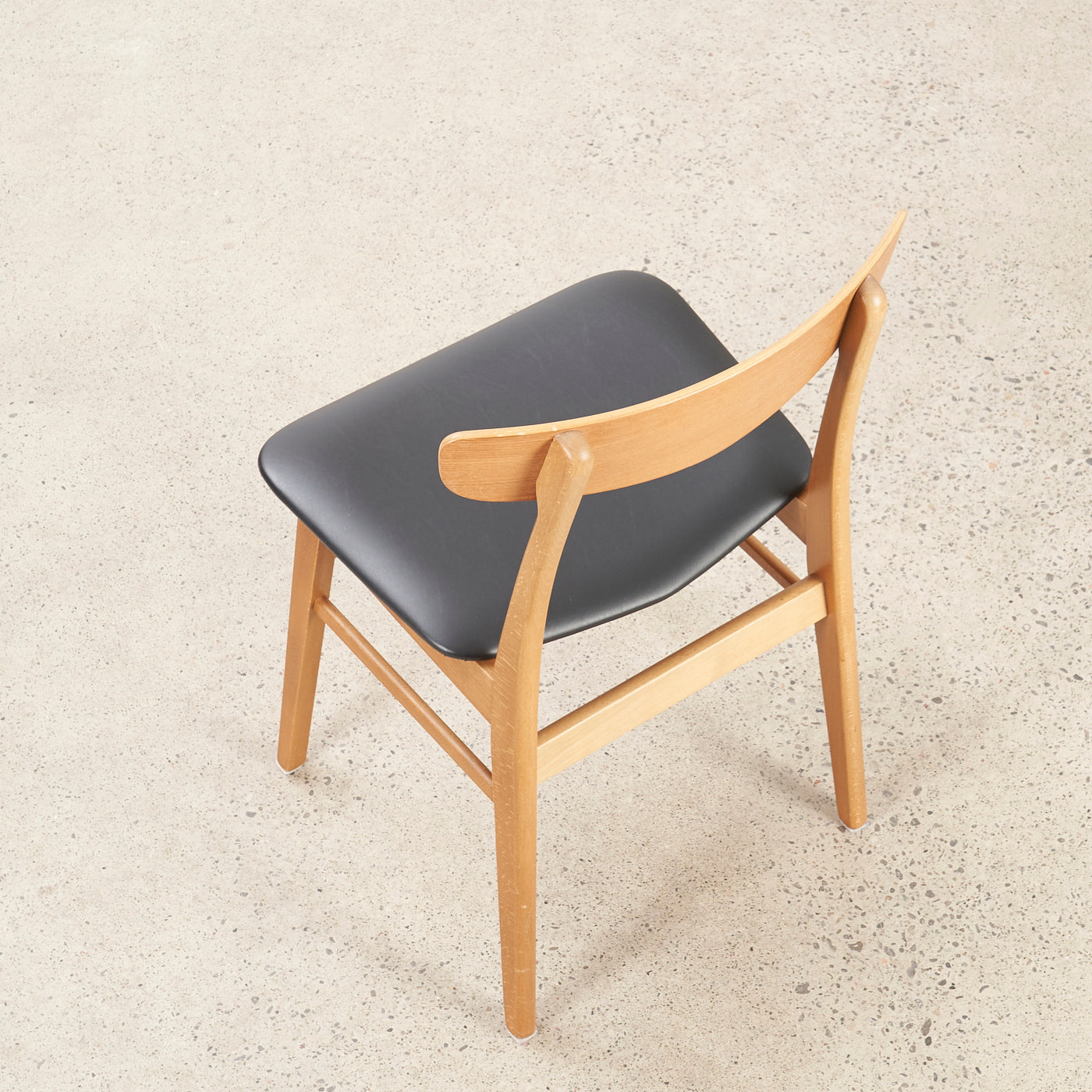 Single Teak & Beech Side Chair by Farstrup, Denmark