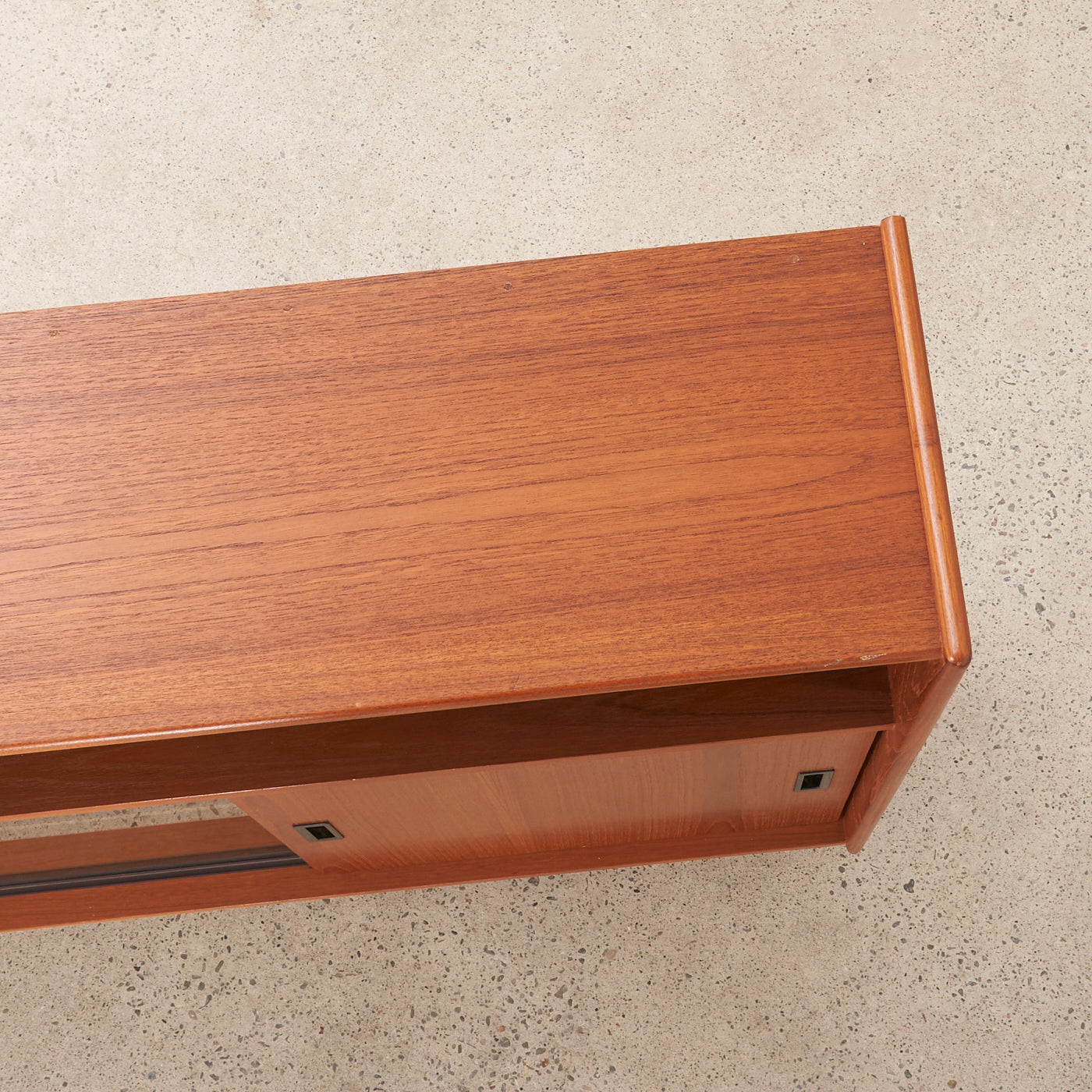 Teak Bookcase w/ Cabinet