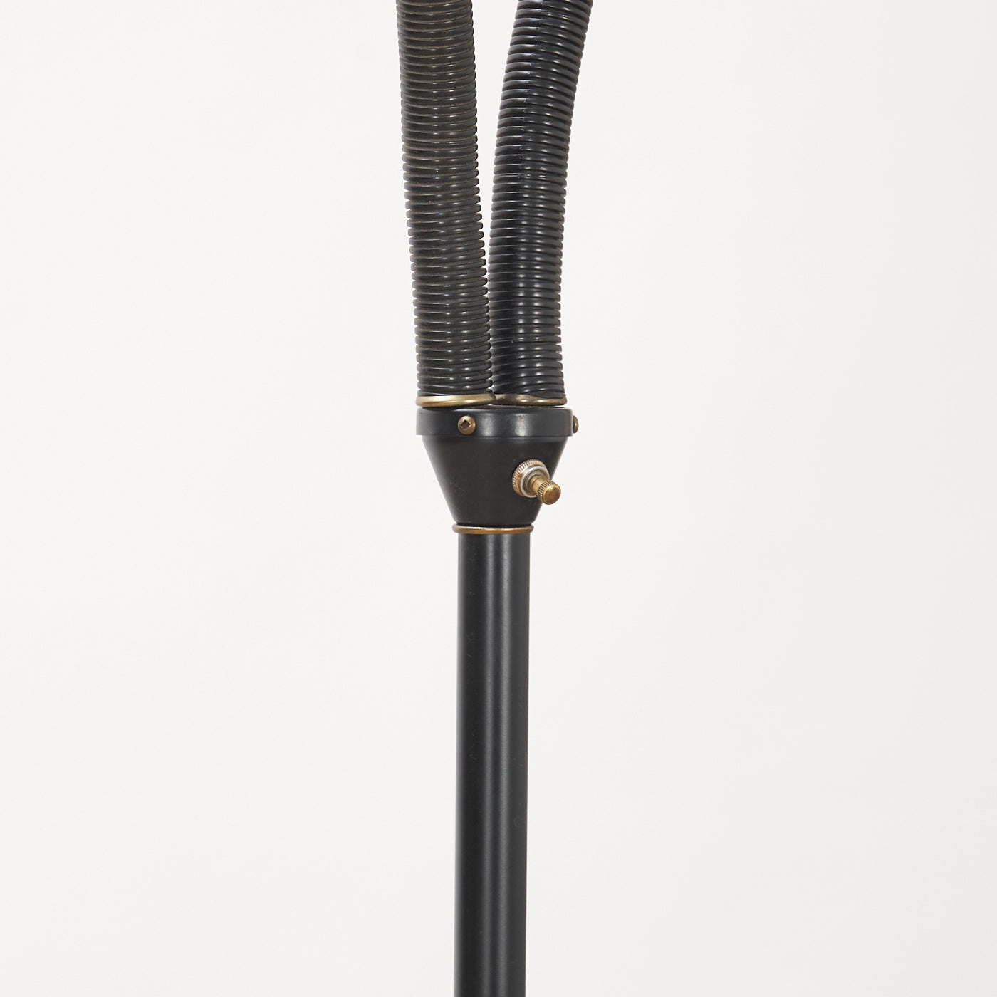 Double Headed Gooseneck Floor Lamp
