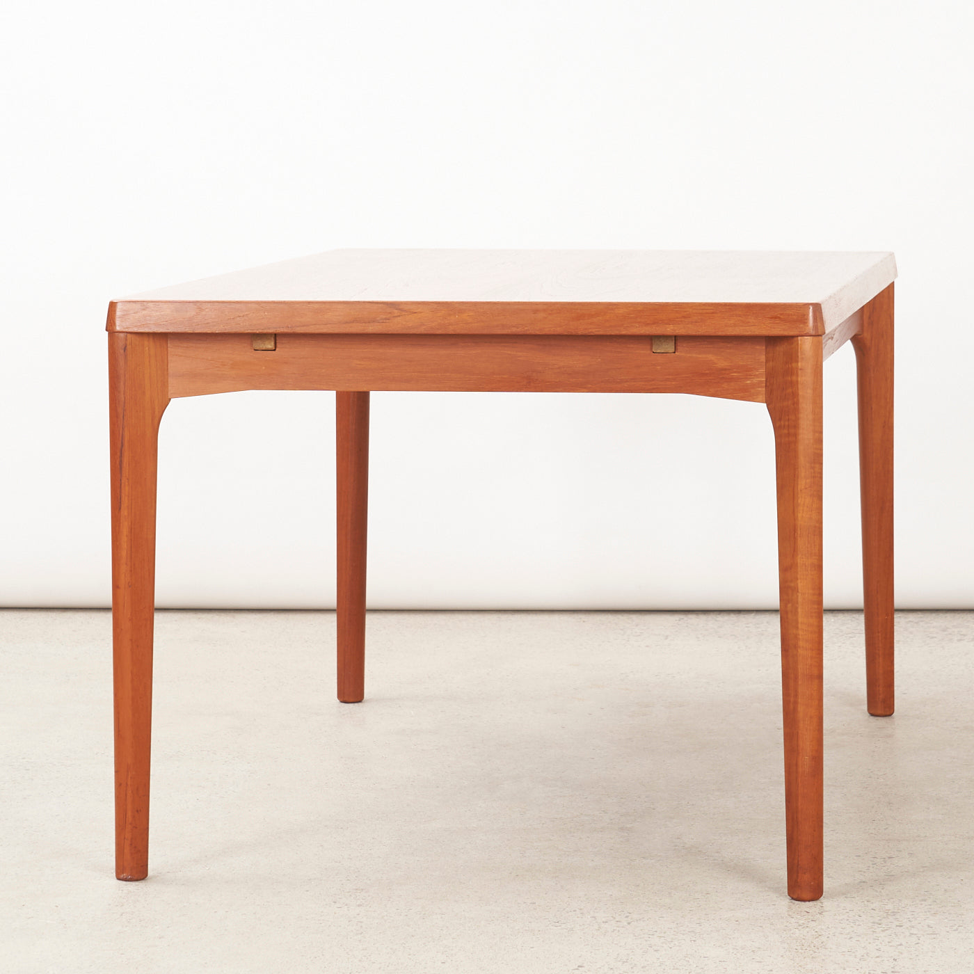 Teak Draw-Leaf Dining Table by Vejle Stole Møbelfabrik, Denmark