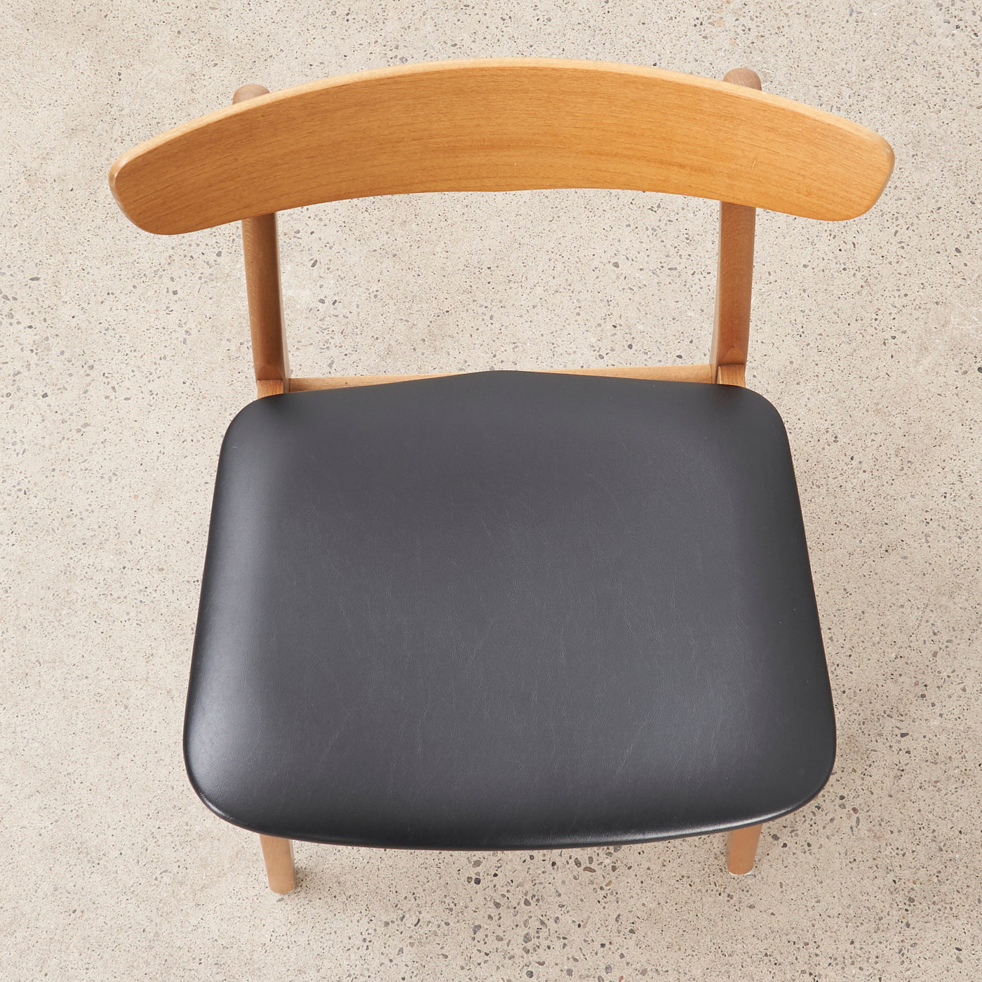 Single Teak & Beech Side Chair by Farstrup, Denmark