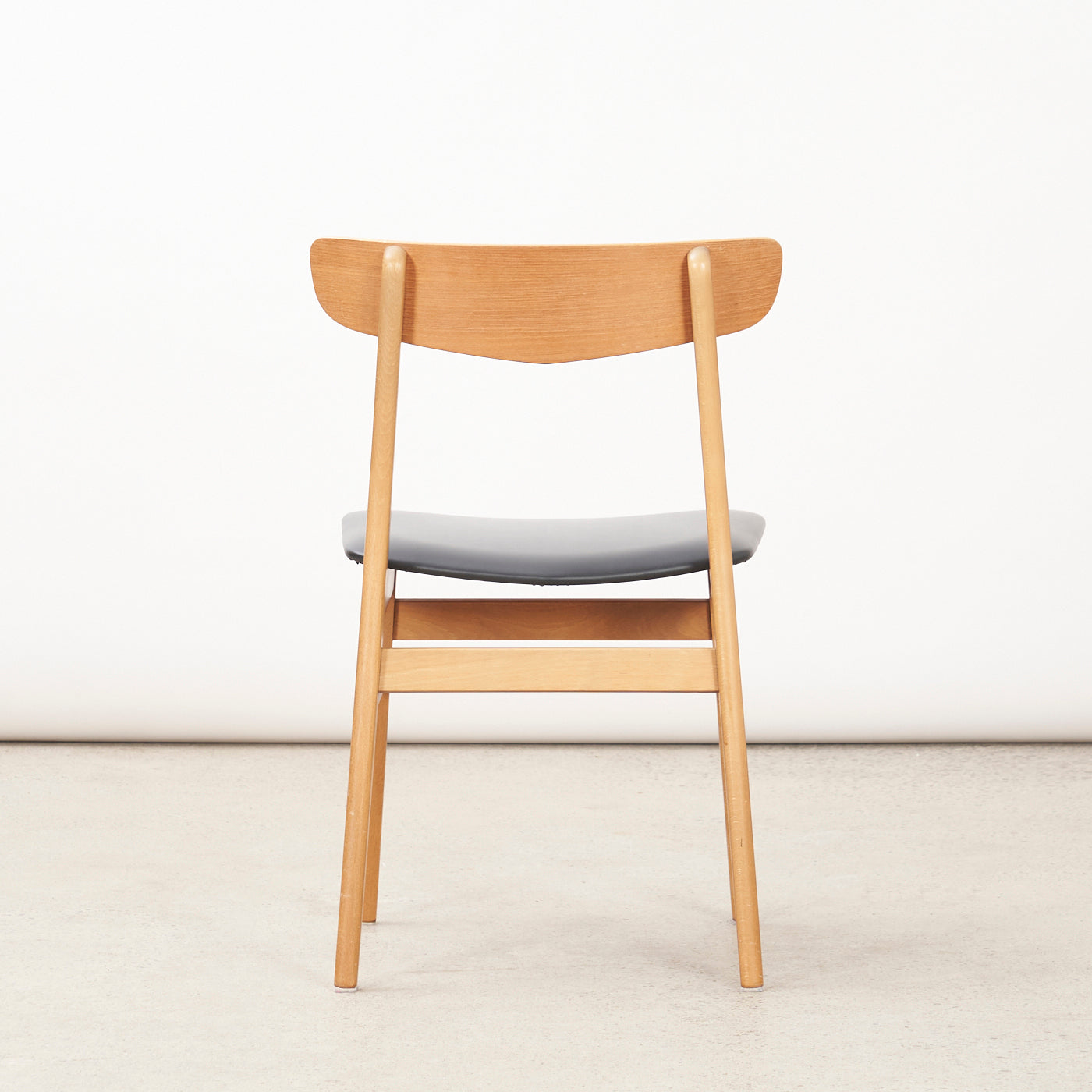 Single Teak & Beech Side Chair by Farstrup, Denmark
