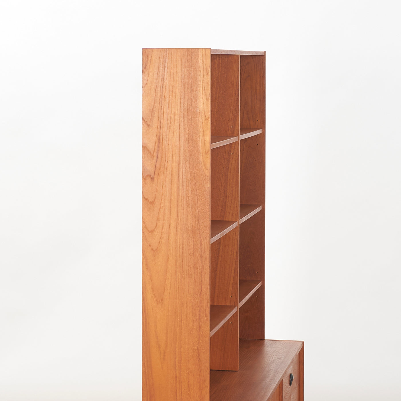 Teak Bookcase w/ Cabinet