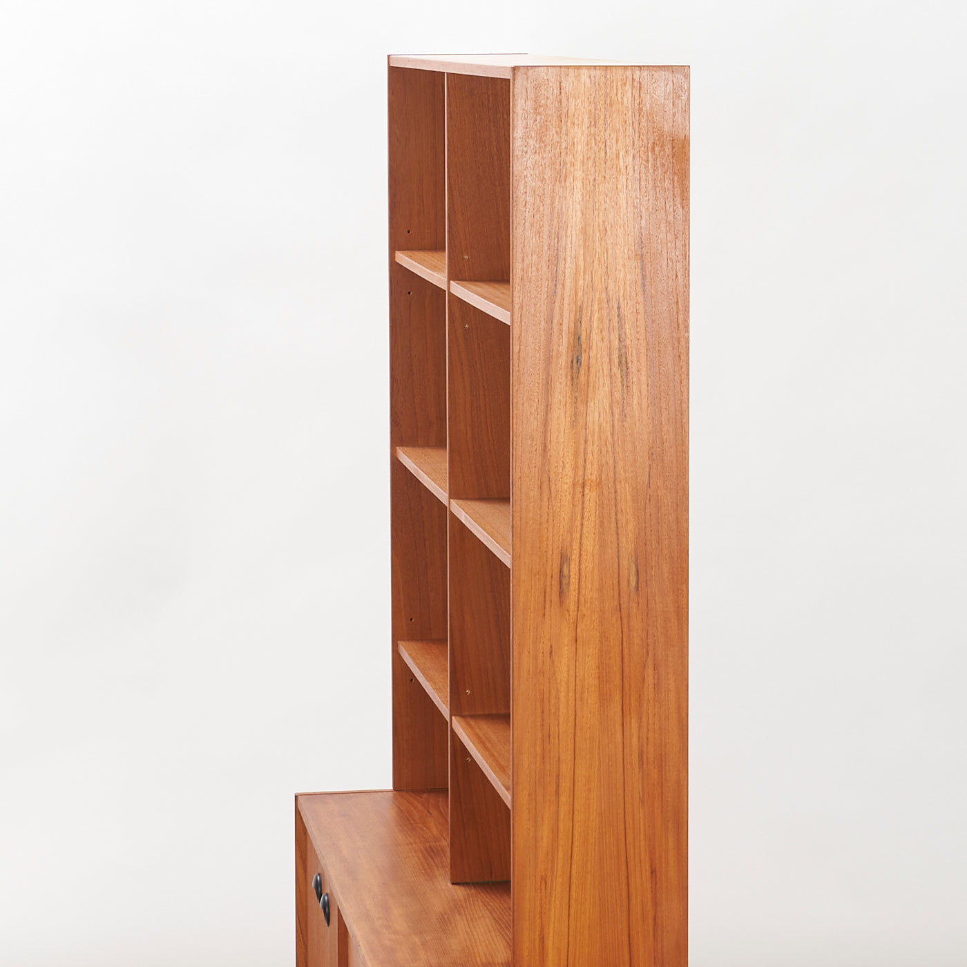 Teak Bookcase w/ Cabinet