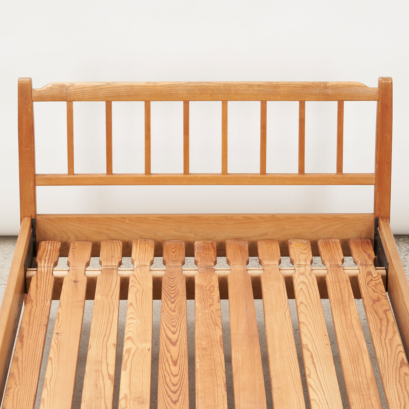 Oak European Single Bed