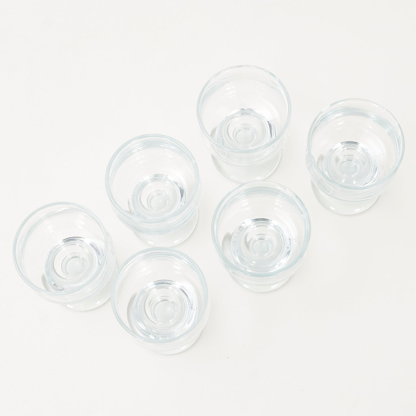 Set of 6 White Wine Glasses