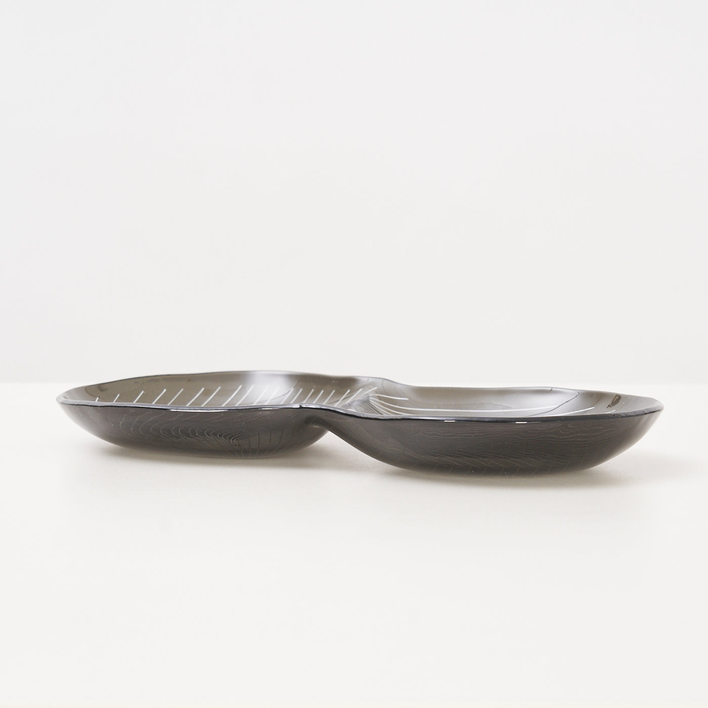 Art Glass Dish by Lausitzer Glas