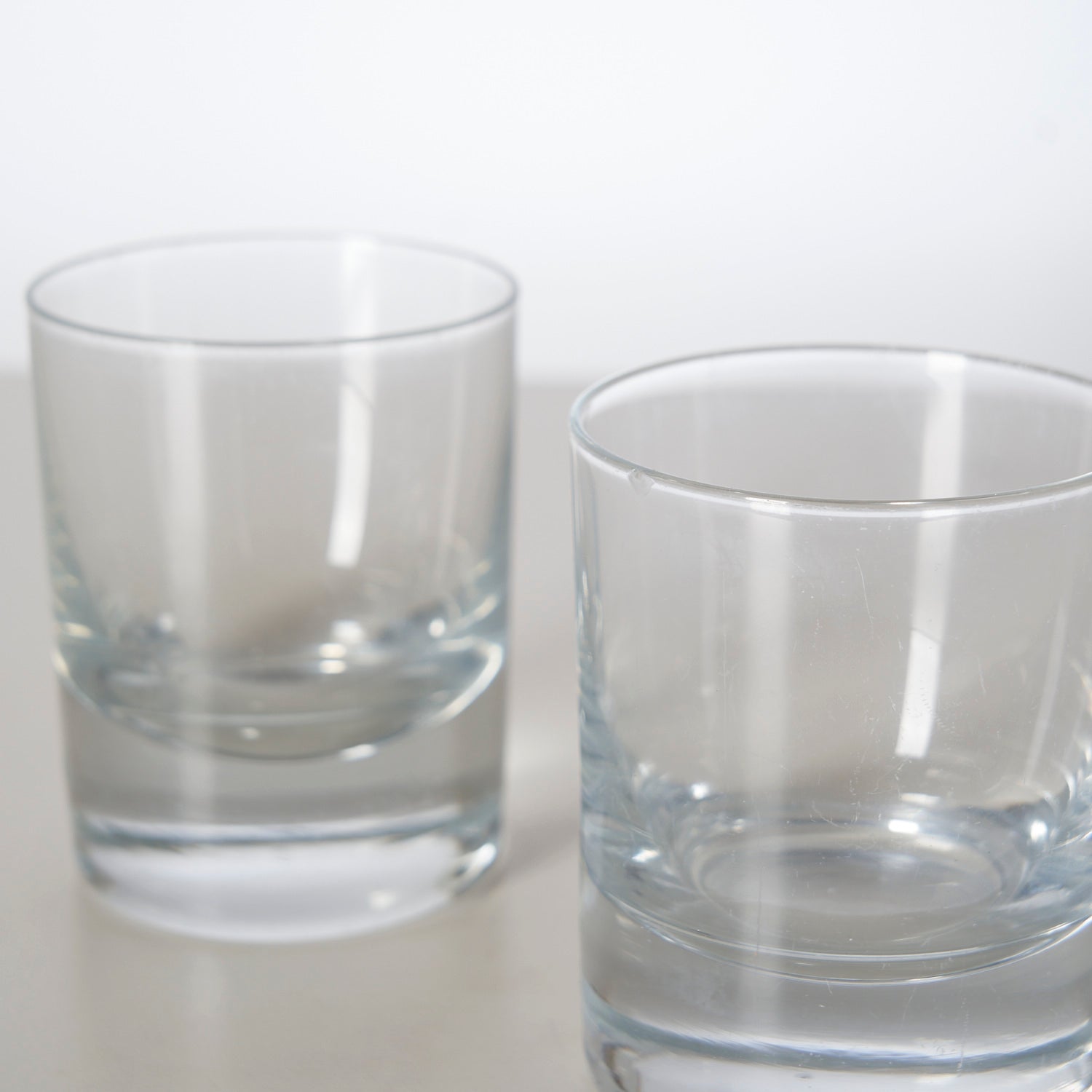 Pair of Lowball Drinking Glasses