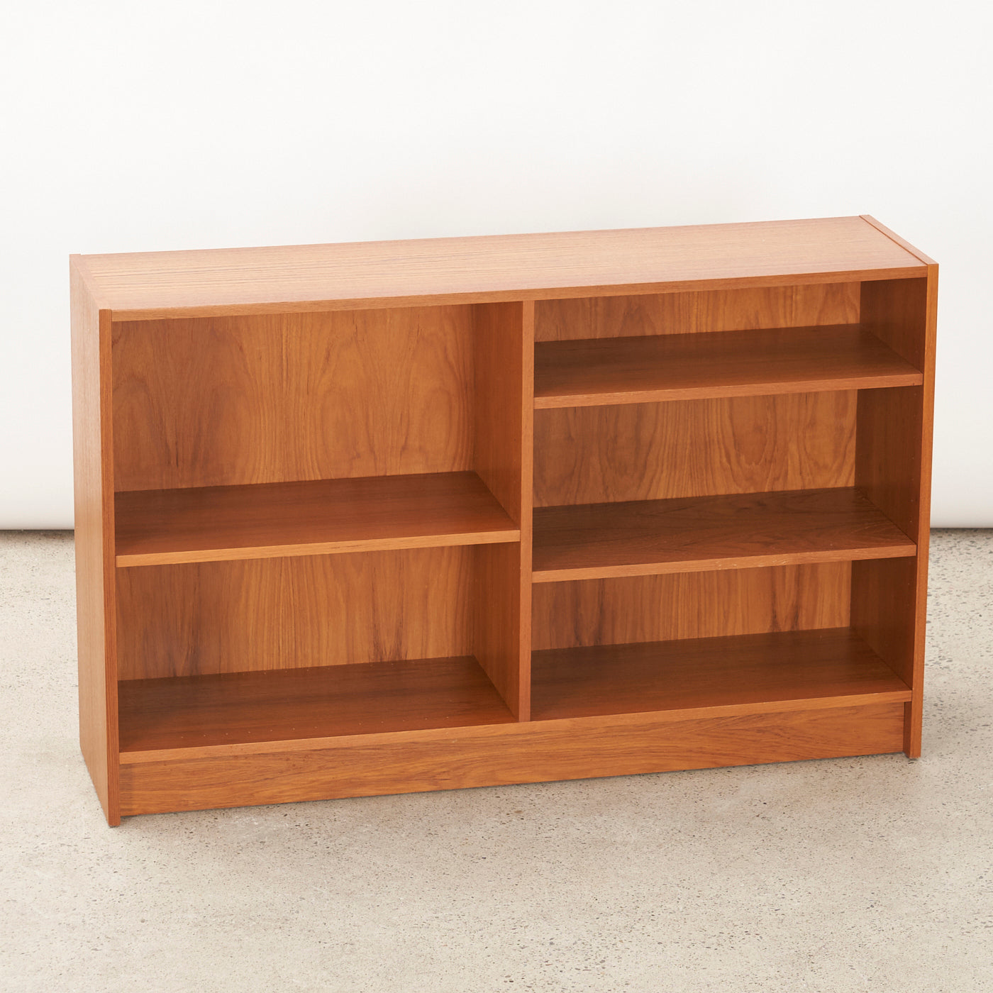 Low Teak Bookcase, Denmark
